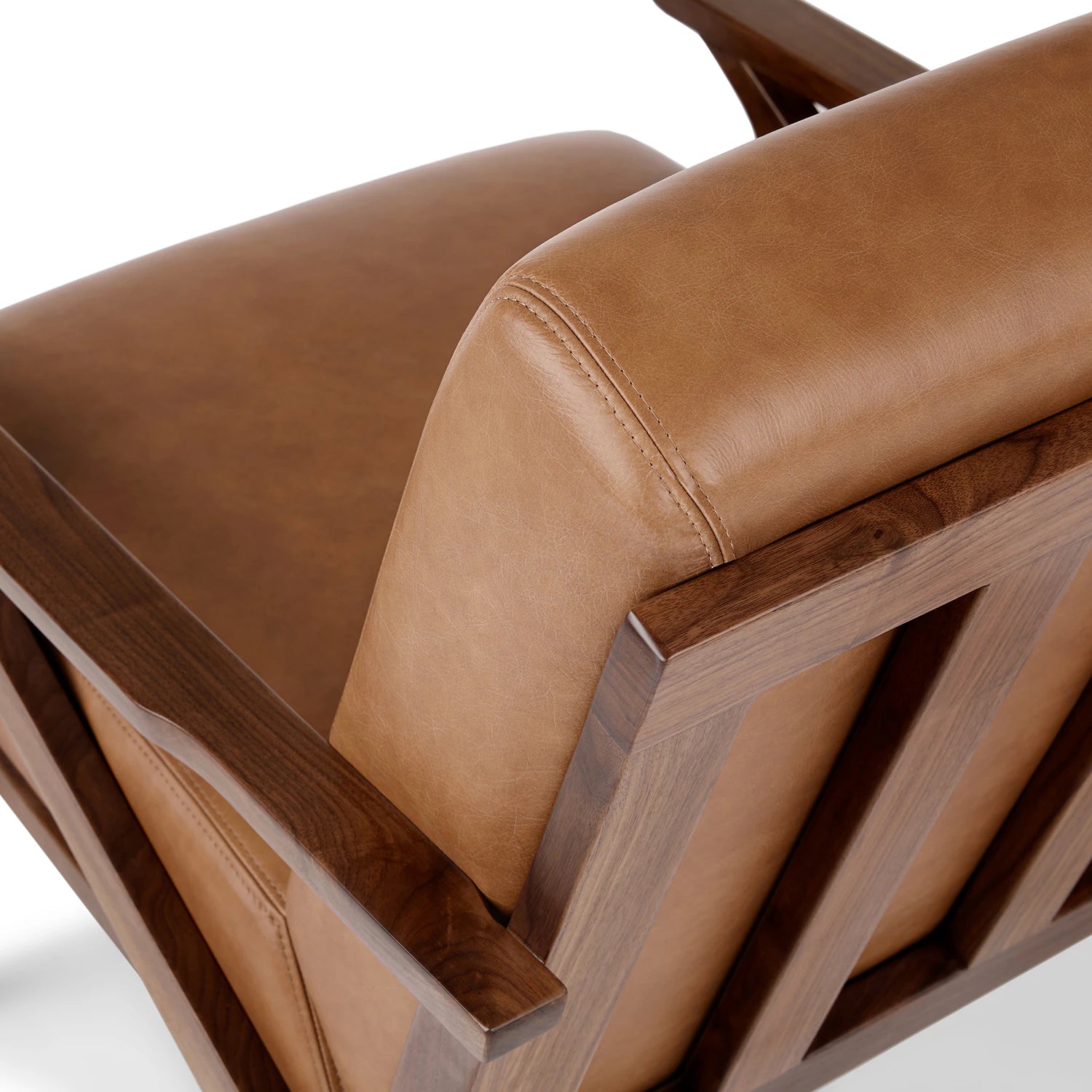 Otio 26" Leather Lounge Chair