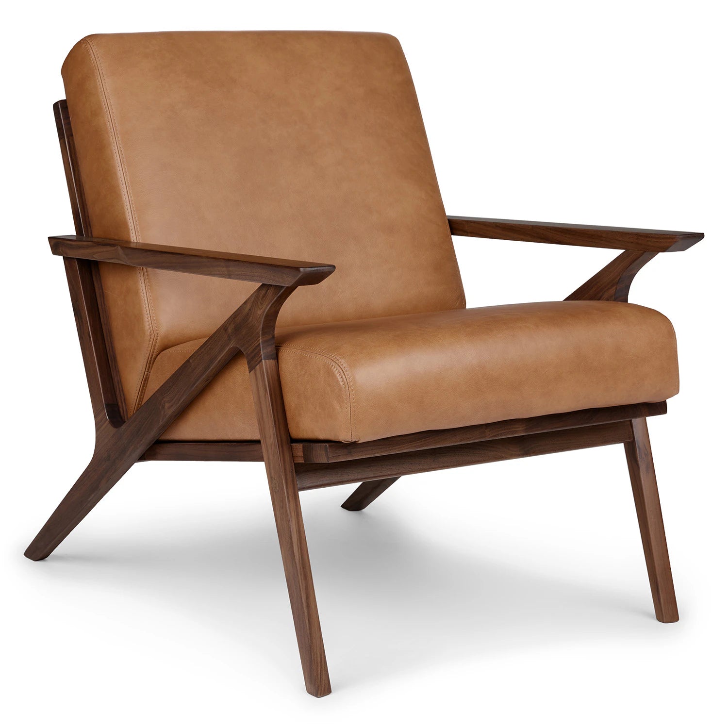 Otio 26" Leather Lounge Chair