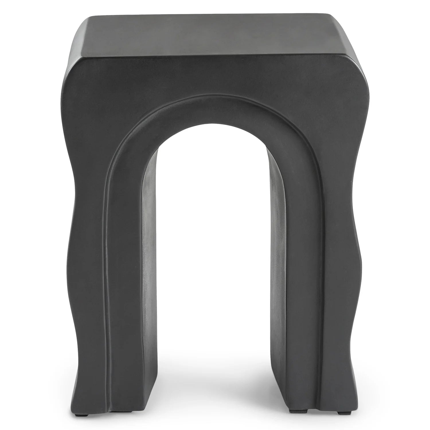 Bixby Outdoor Concrete Side Table