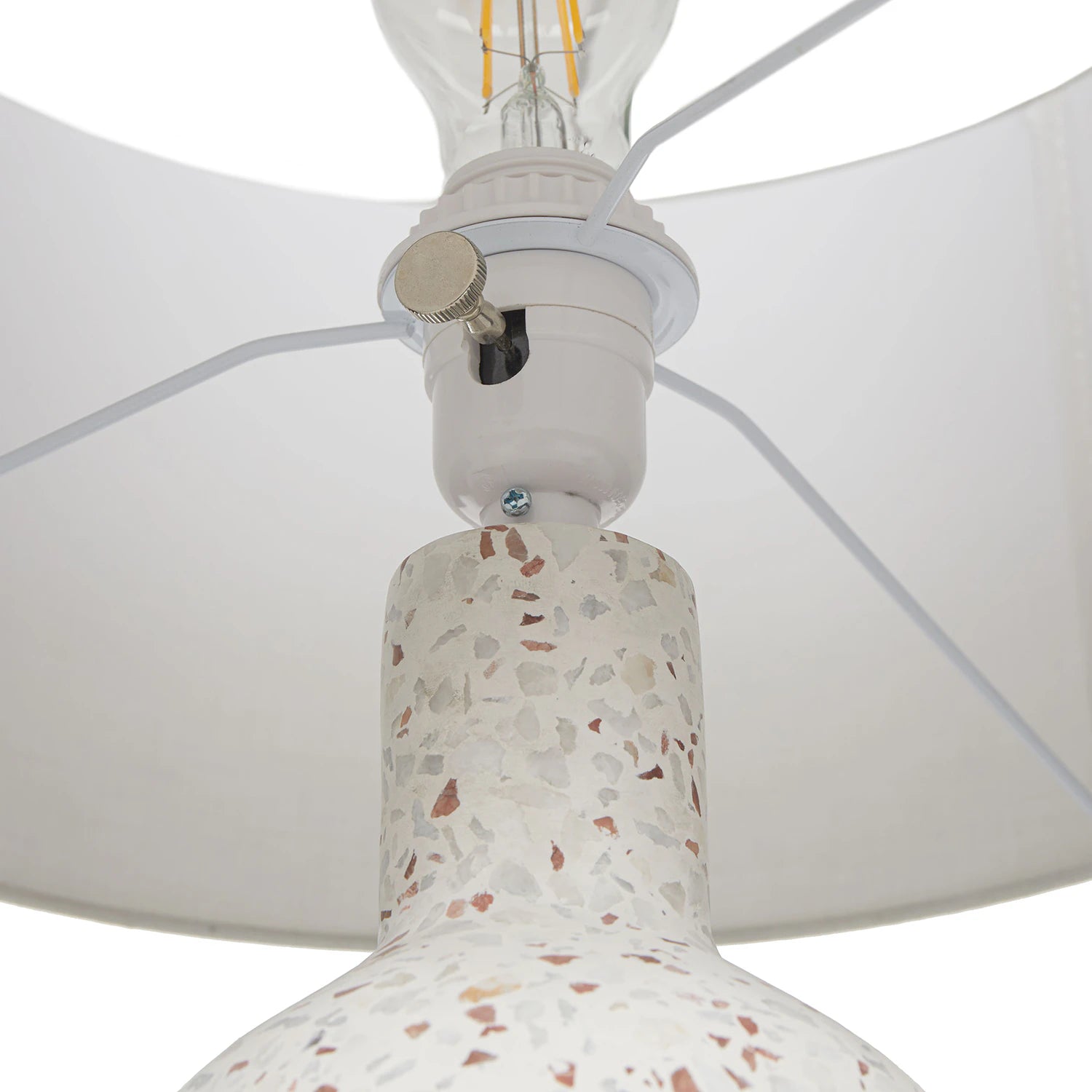 Ando Table Lamp - Waxen White