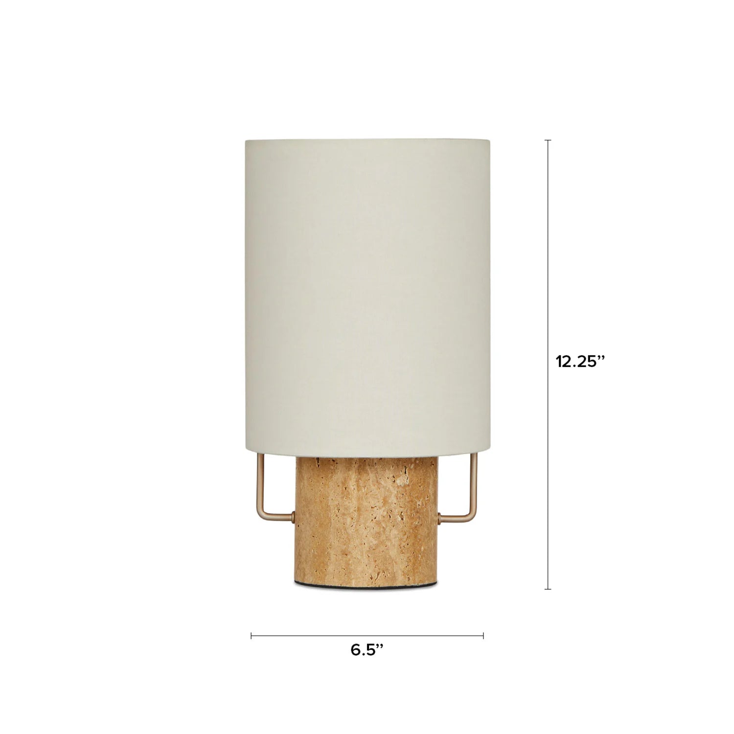 Truro Table Lamp - Travertine