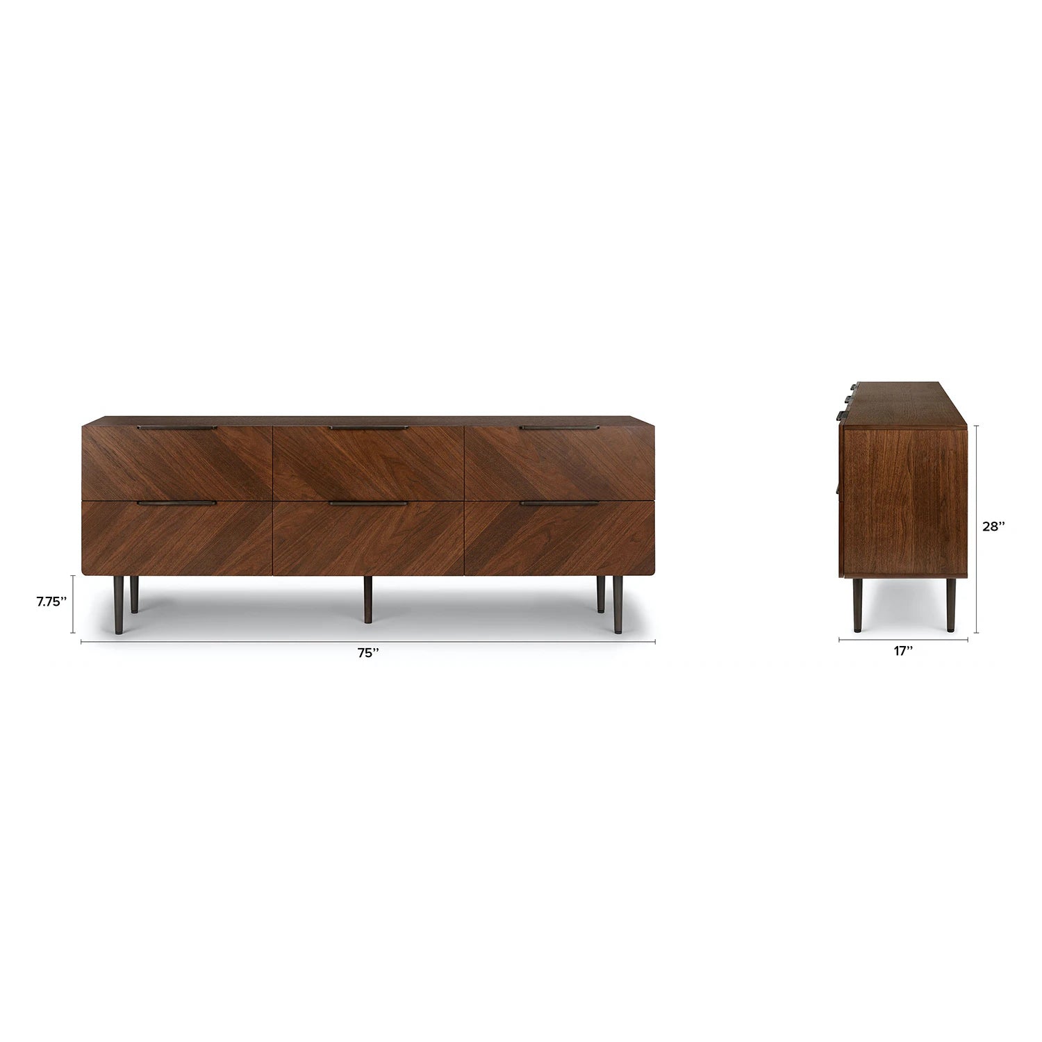 Nera 6-Drawer Double Dresser