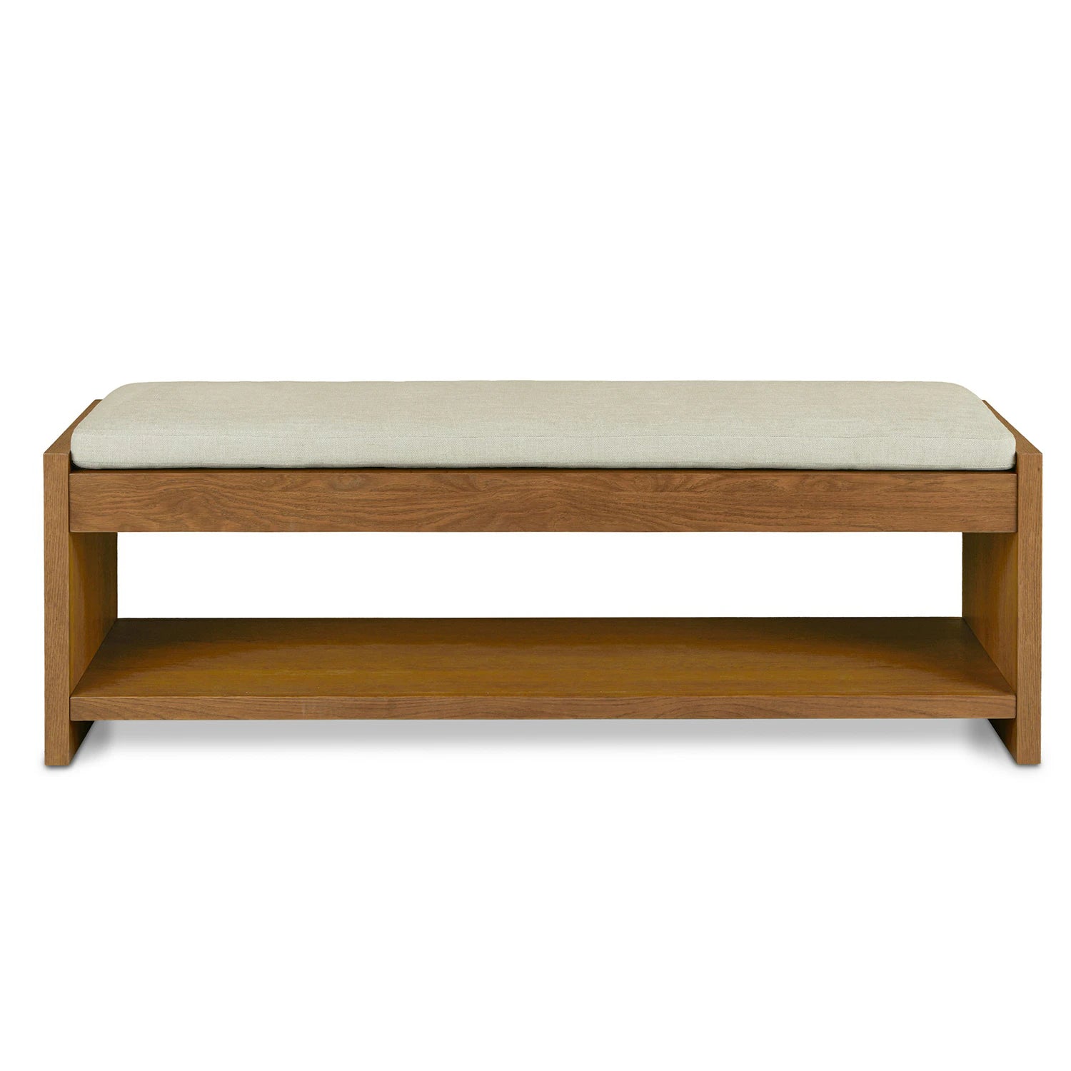 Cassie 56" Fabric Bench