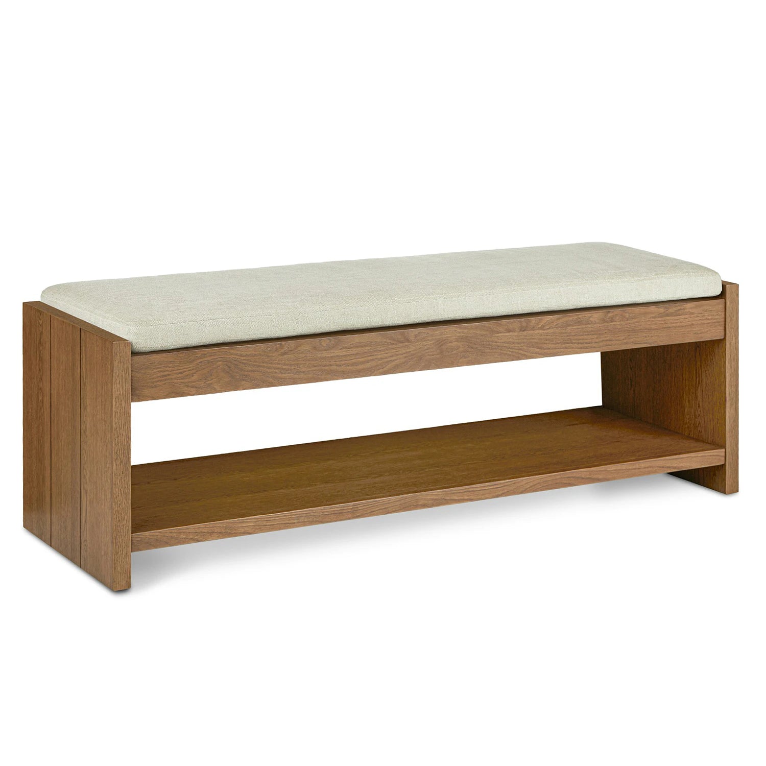 Cassie 56" Fabric Bench