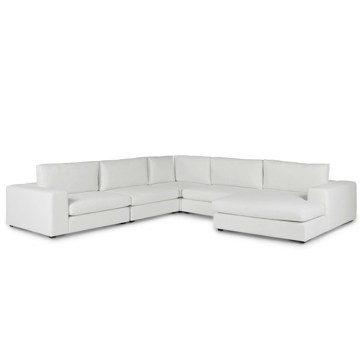 Beta 133.5" Right Modular Conversational Sectional