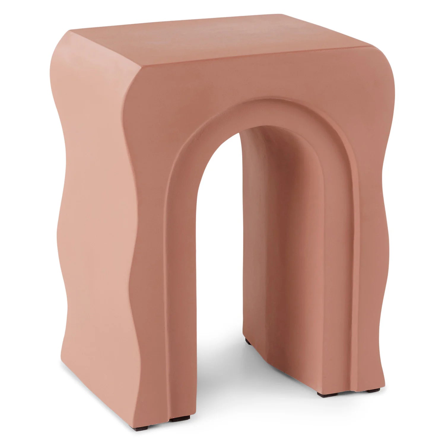 Bixby Outdoor Concrete Side Table
