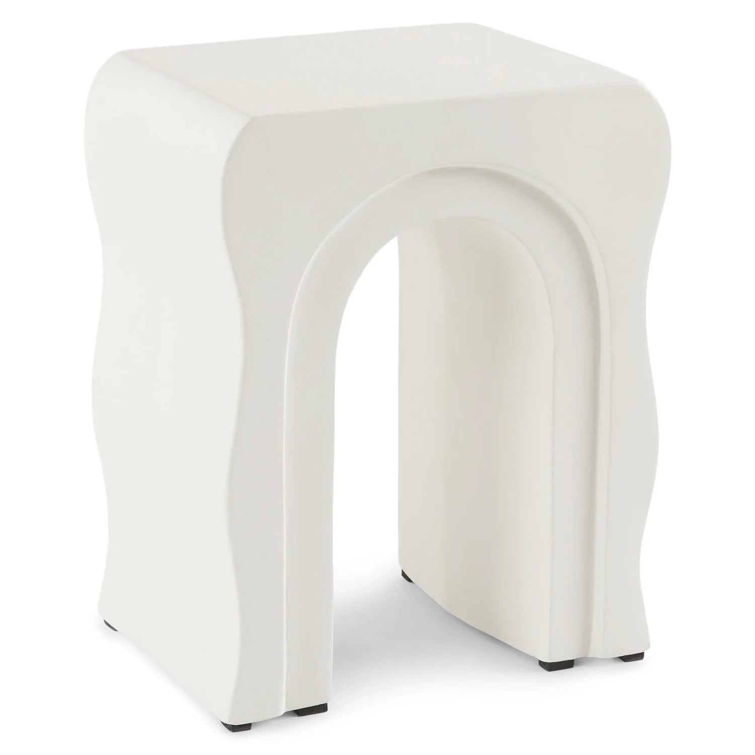 Bixby Outdoor Concrete Side Table