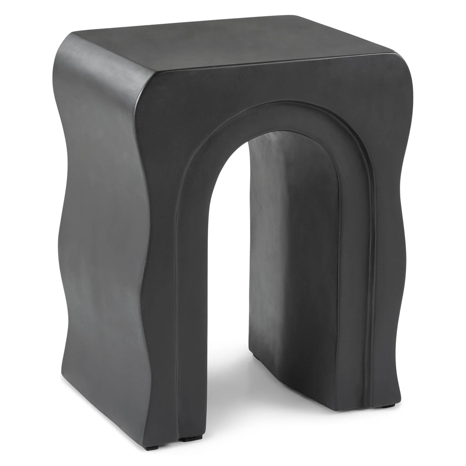 Bixby Outdoor Concrete Side Table