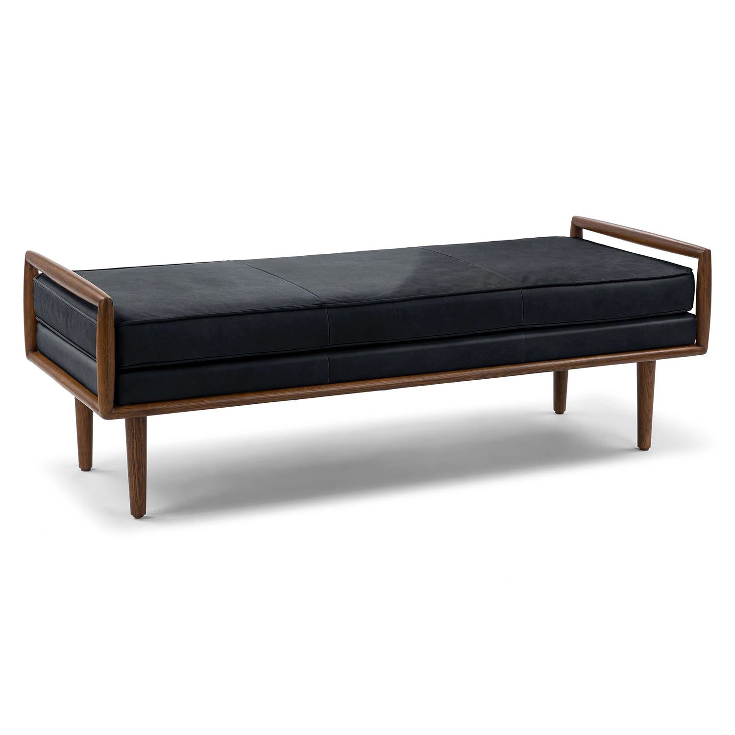 Ansa 54" Leather Bench