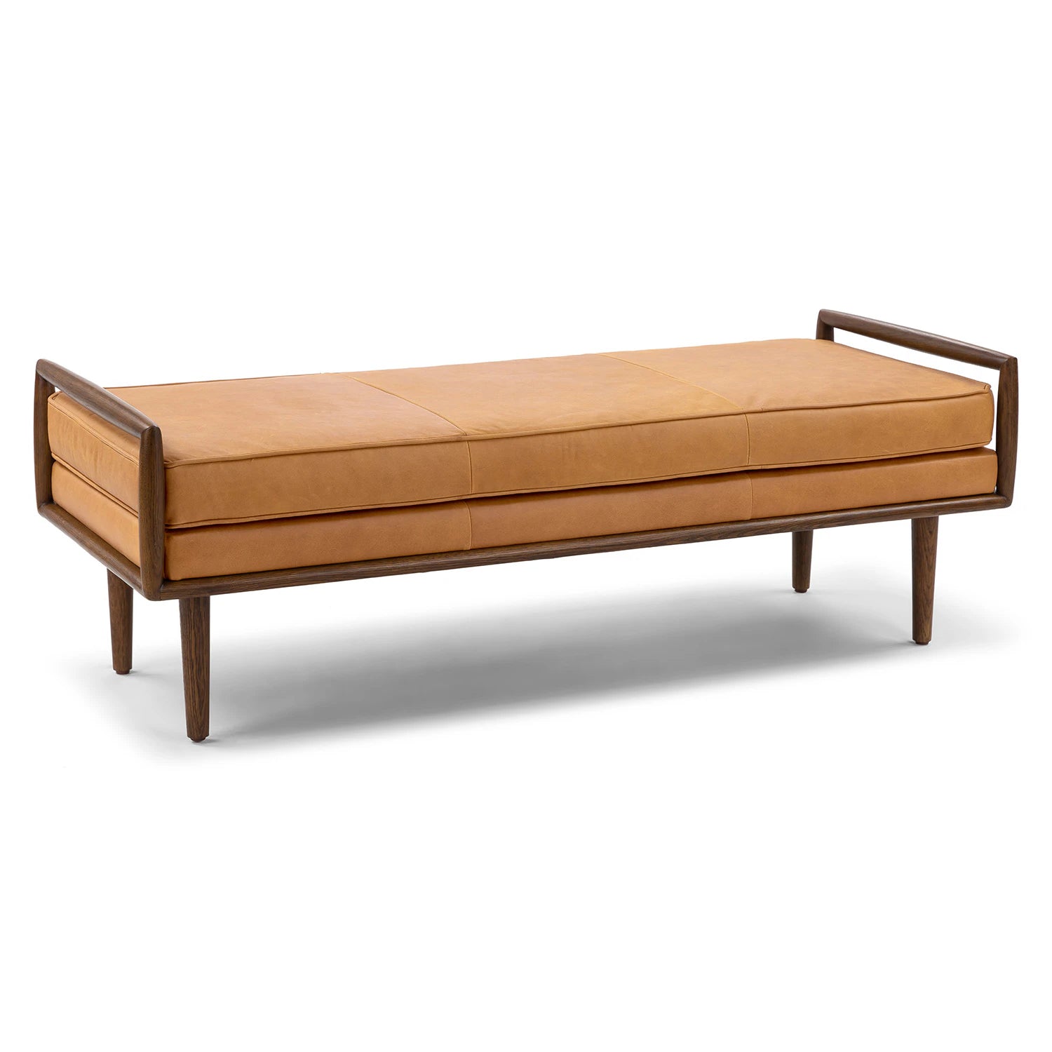 Ansa 54" Leather Bench
