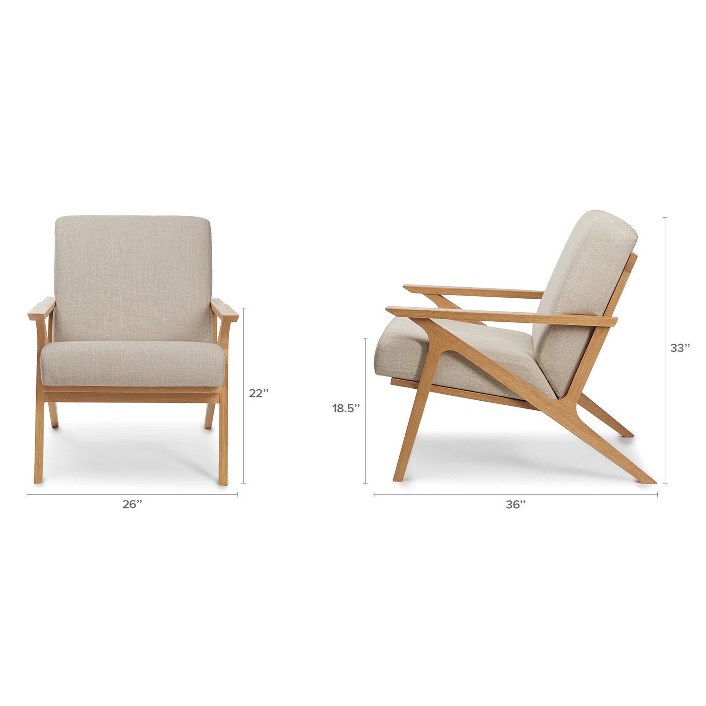 Otio 26" Lounge Set