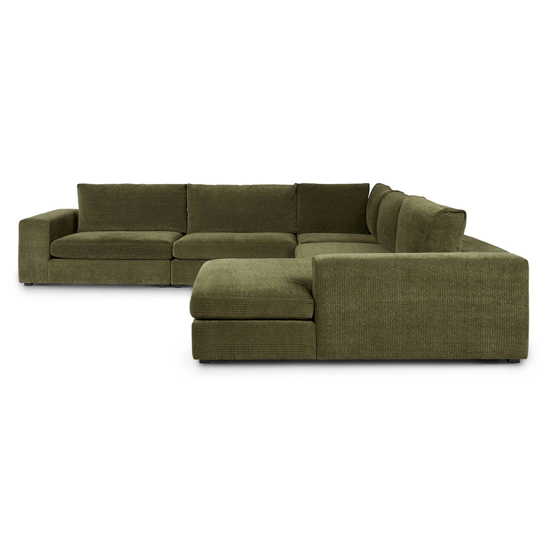 Beta 133.5" Right Modular Conversational Sectional