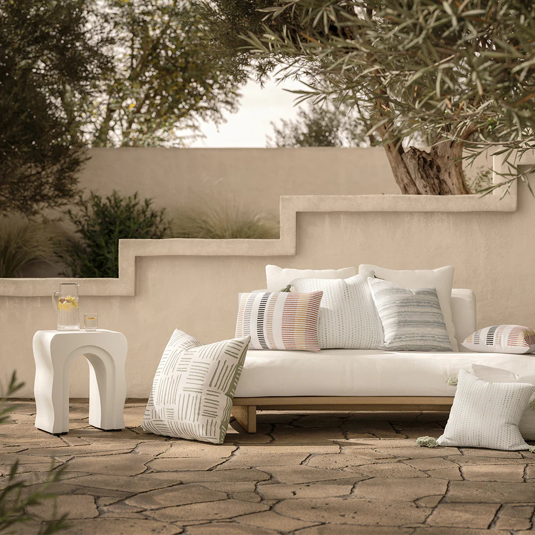 Bixby Outdoor Concrete Side Table