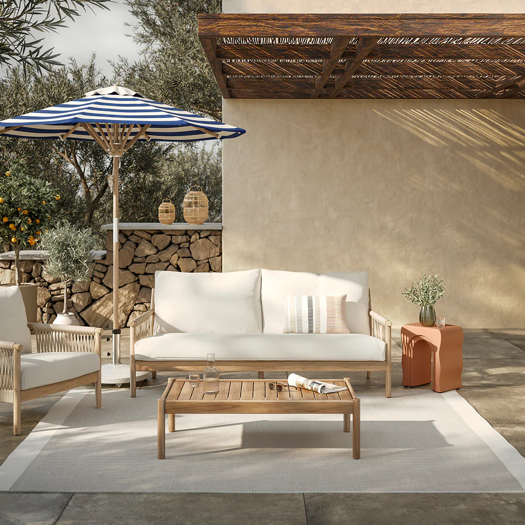 Bixby Outdoor Concrete Side Table