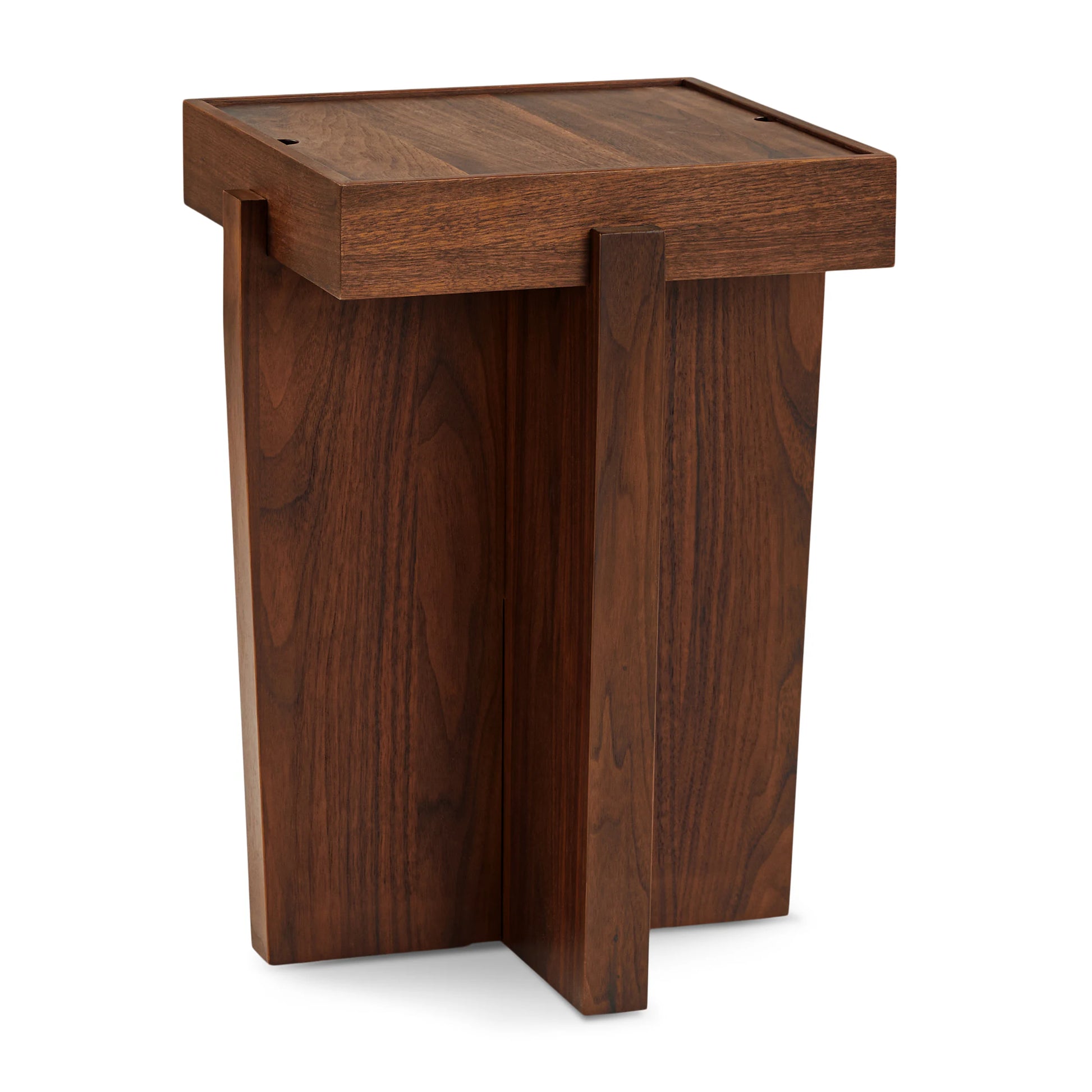 Harmon Checkerboard Side Table