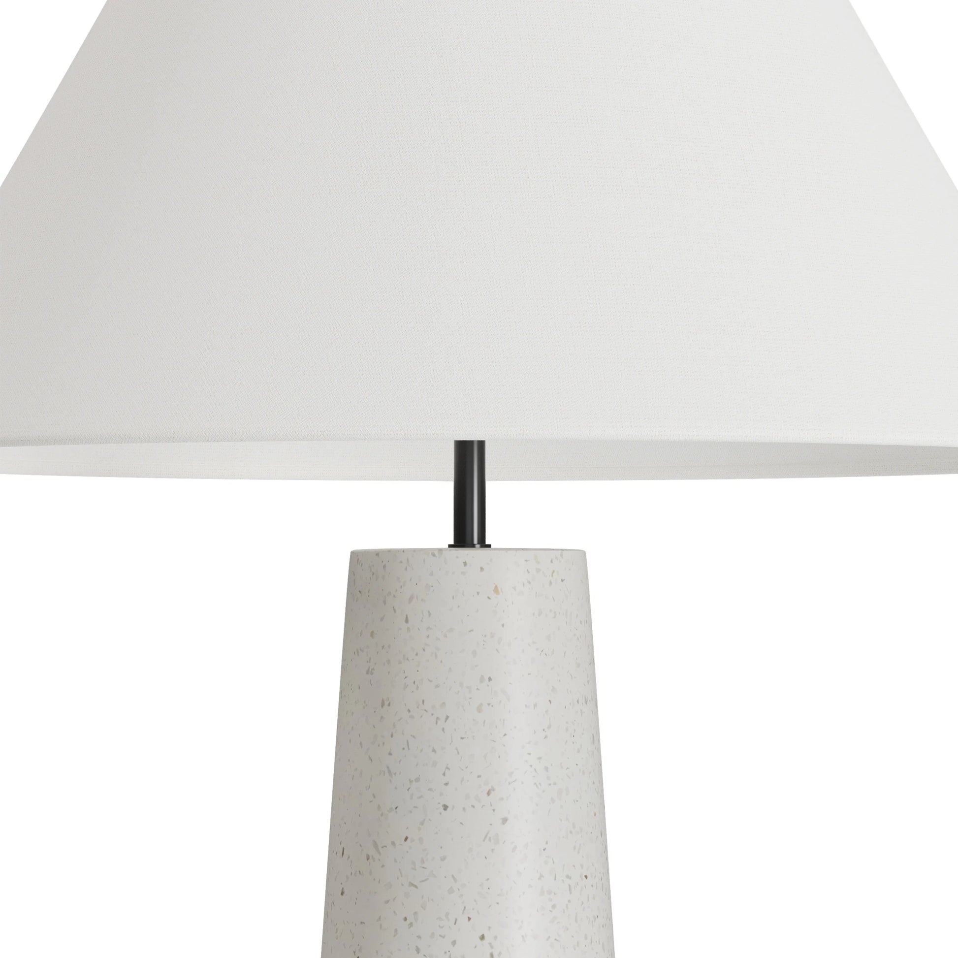Pilar Floor Lamp - White Terrazzo