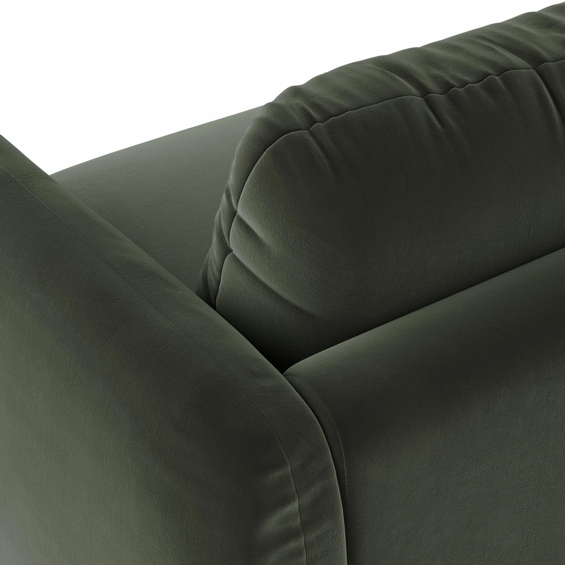 Sanders 85.5" Velvet Sofa