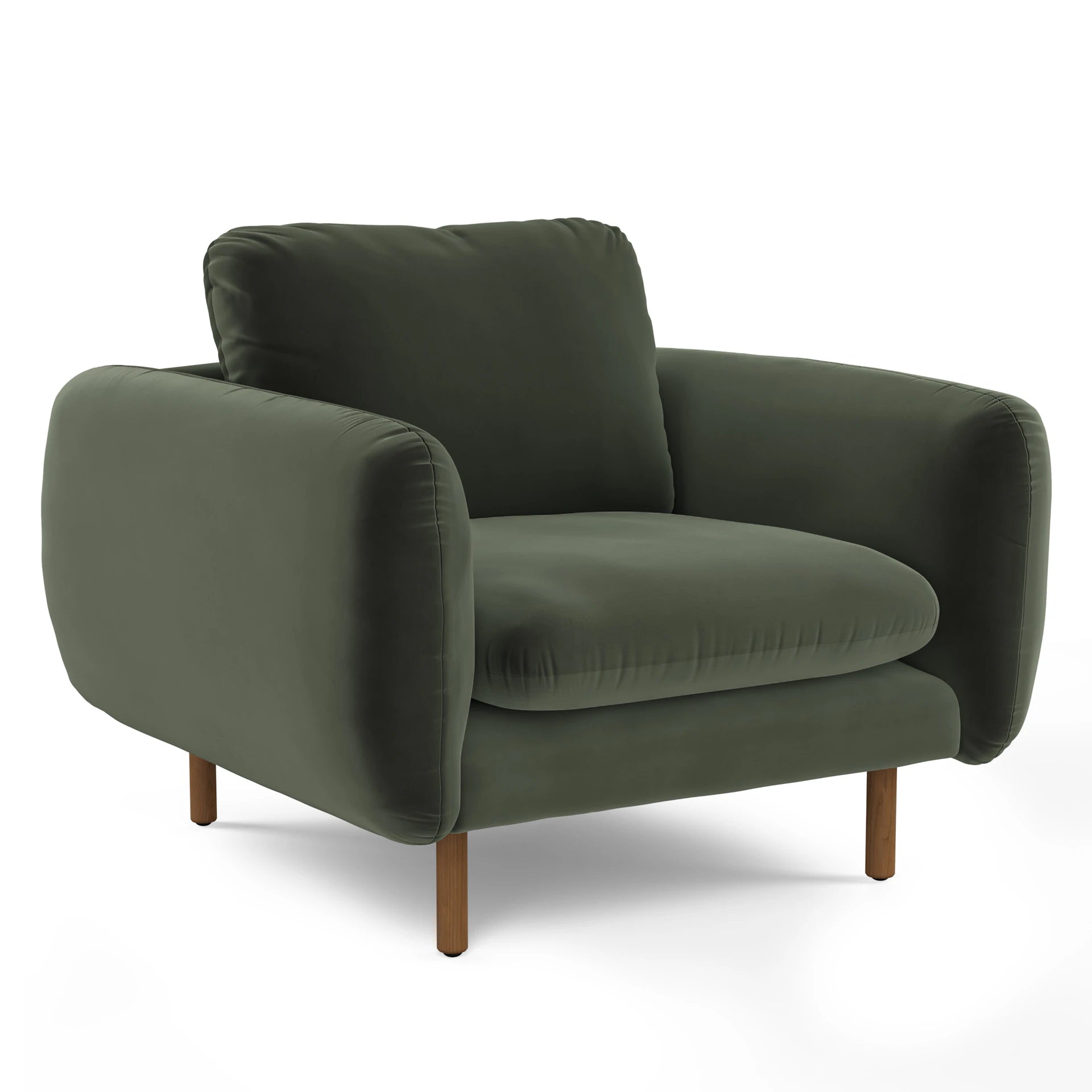 Sanders 37" Velvet Lounge Chair