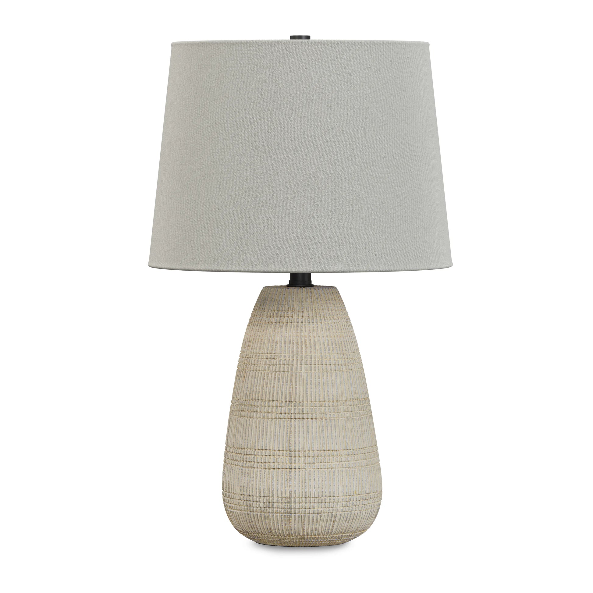 Brie Table Lamp - White Ceramic