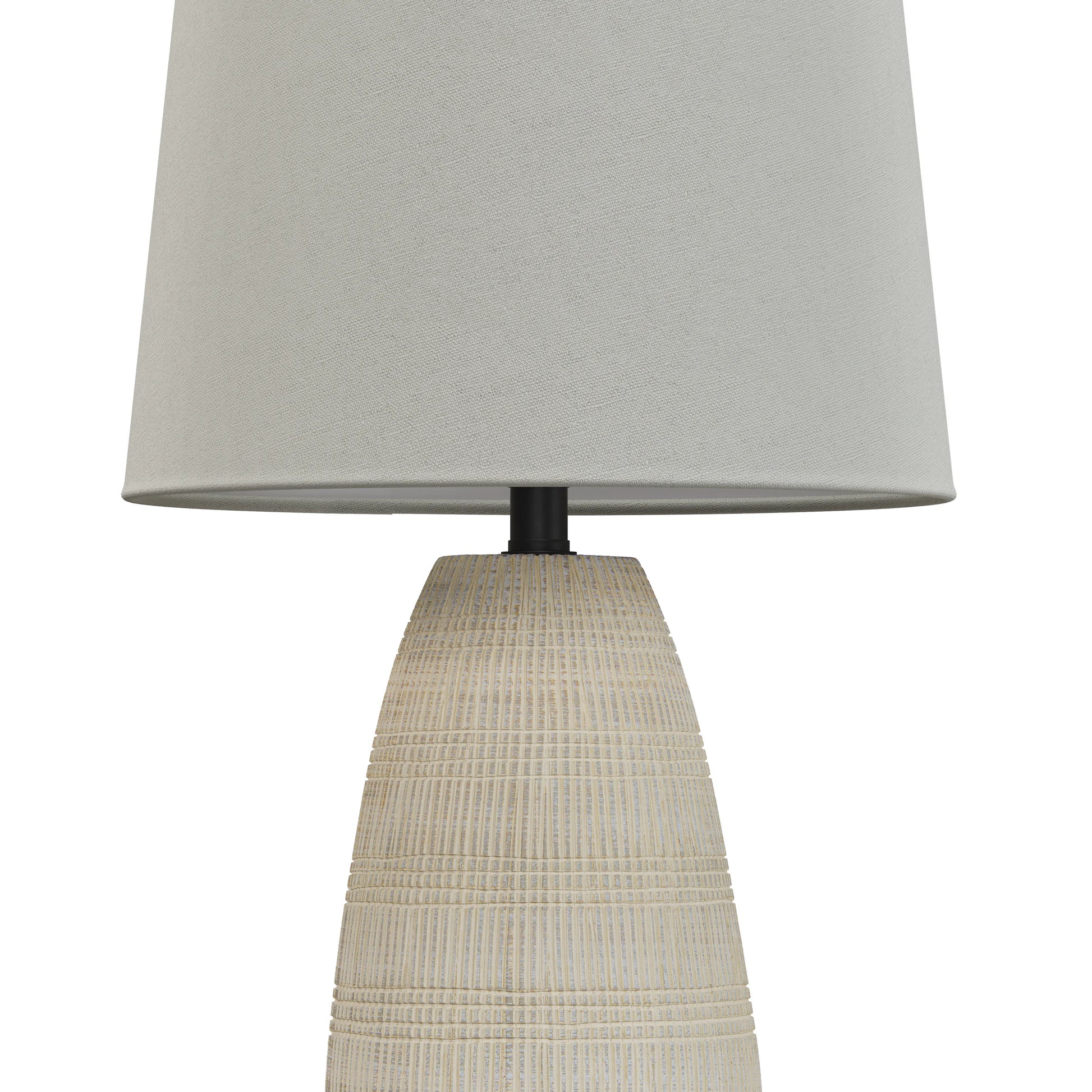 Brie Table Lamp - White Ceramic
