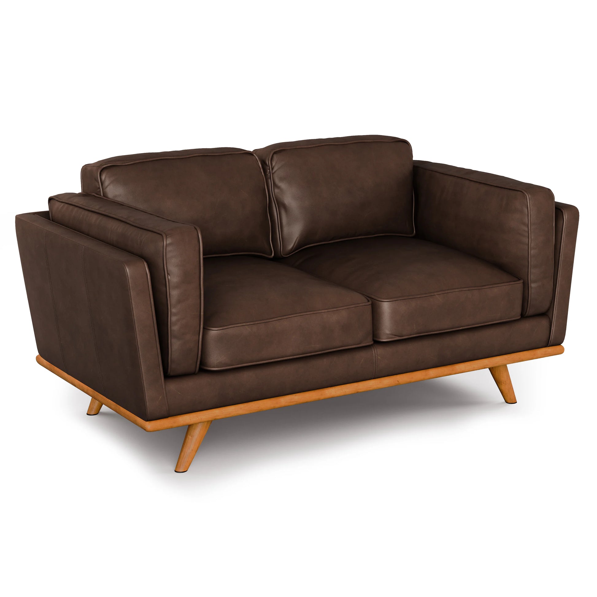 Timber 66.5" Leather Loveseat