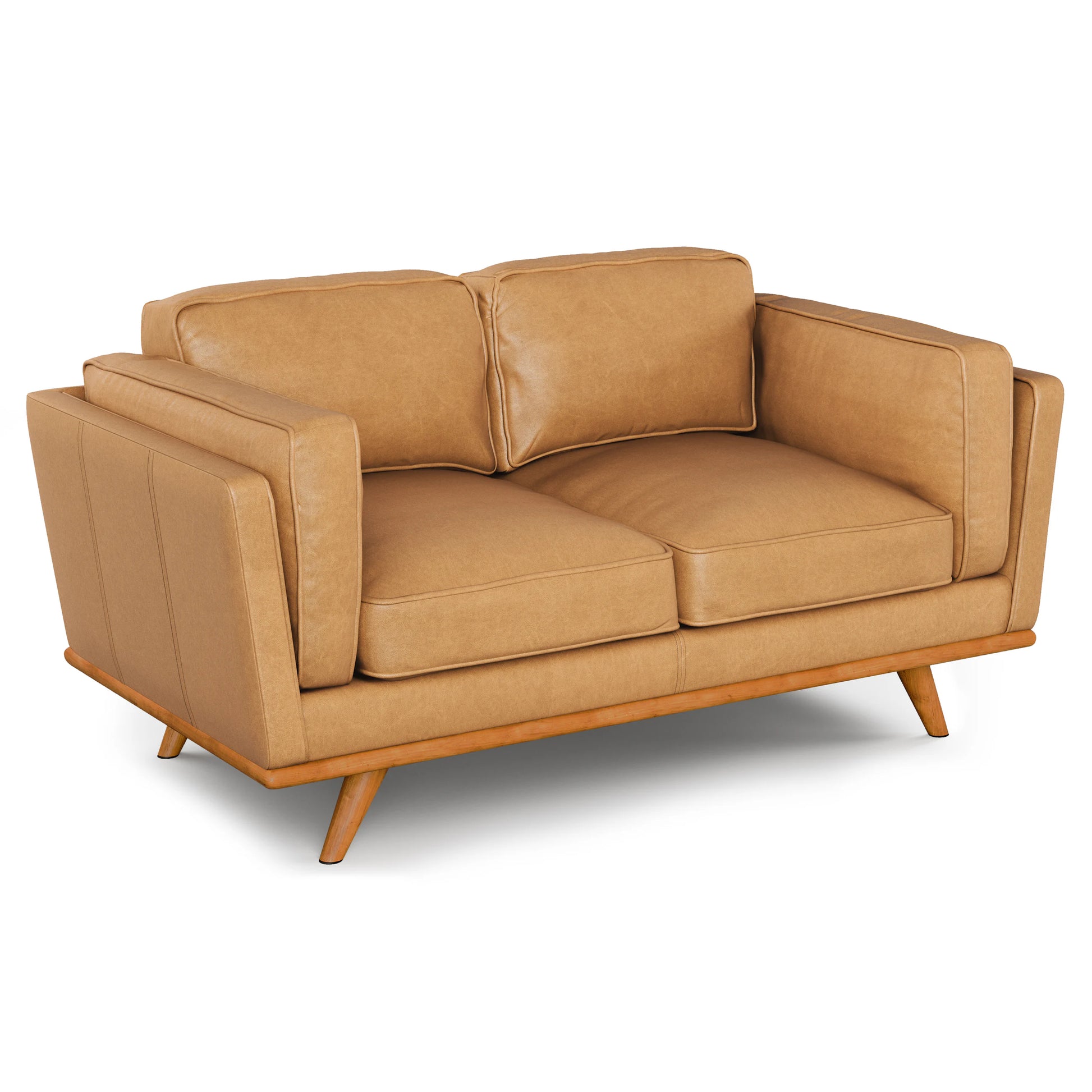 Timber 66.5" Leather Loveseat