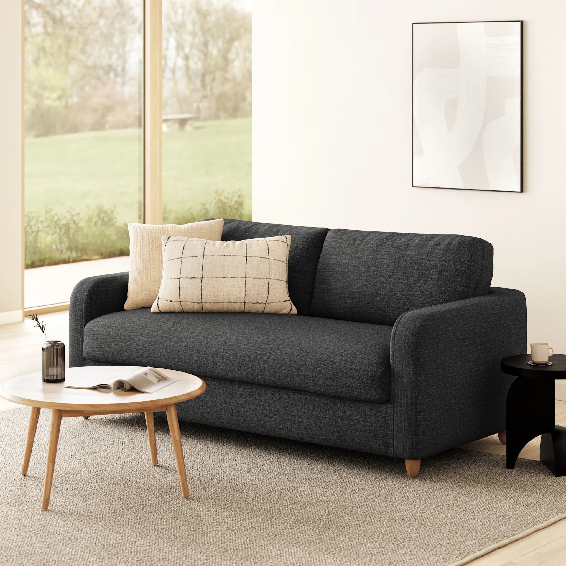 Vati 80" Fabric Storage Sofa