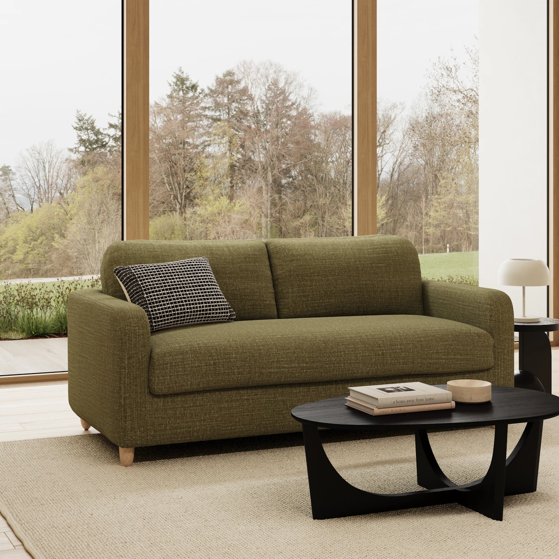 Vati 80" Fabric Storage Sofa