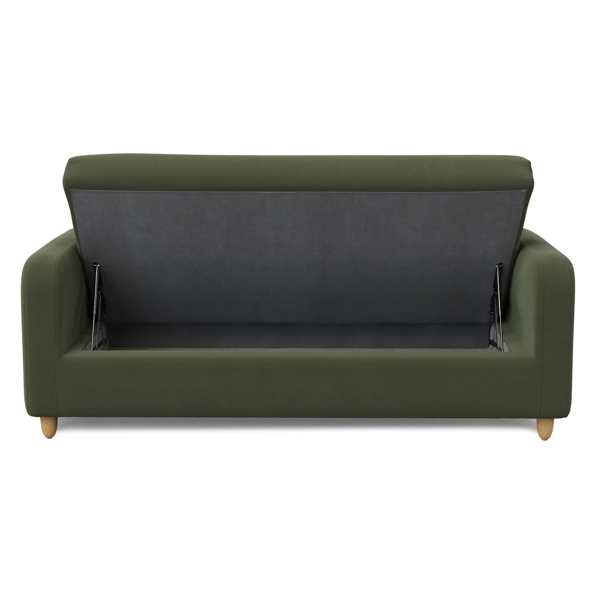 Vati 80" Velvet Storage Sofa