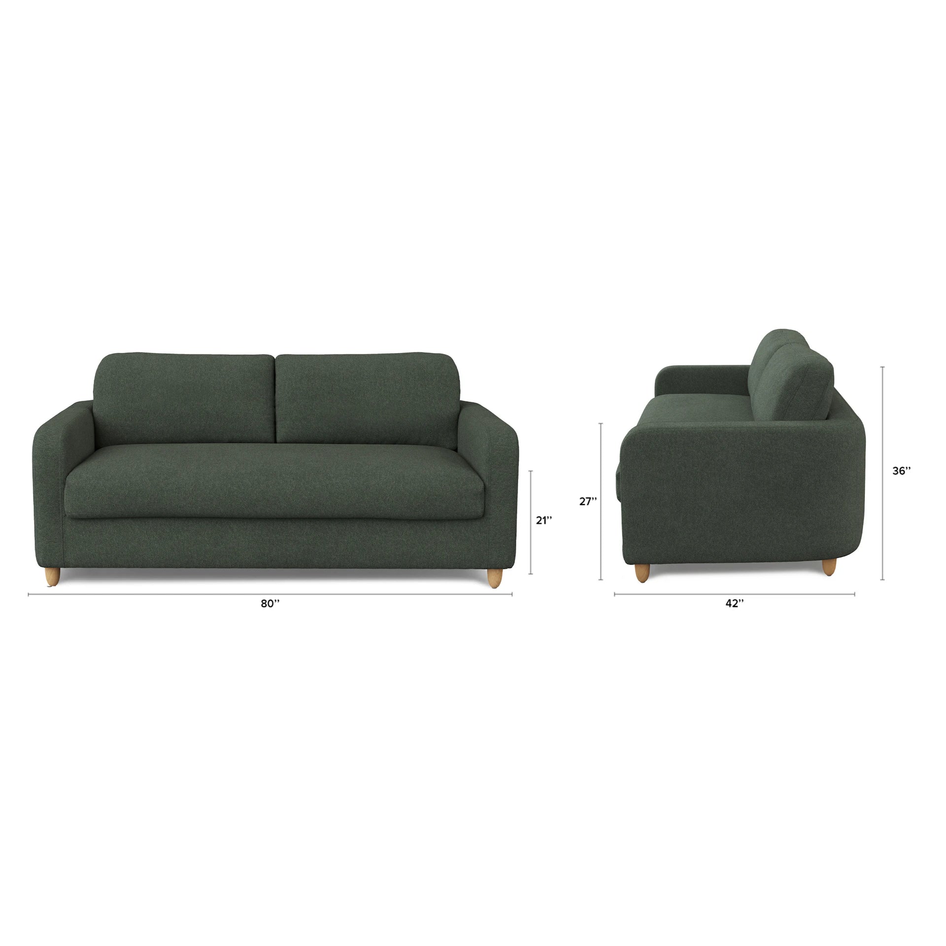Vati 80" Fabric Storage Sofa