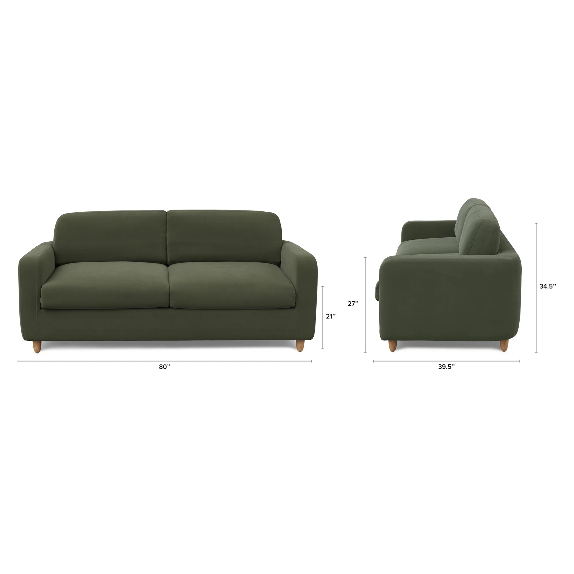 Vati Velvet Sofa