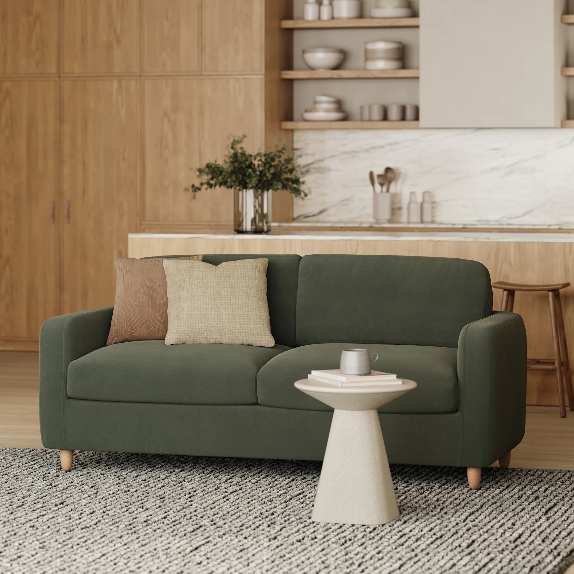 Vati Velvet Sofa