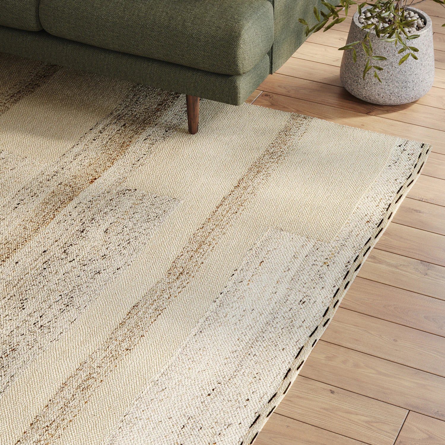Riya Performance Rug - Tonal Shapes