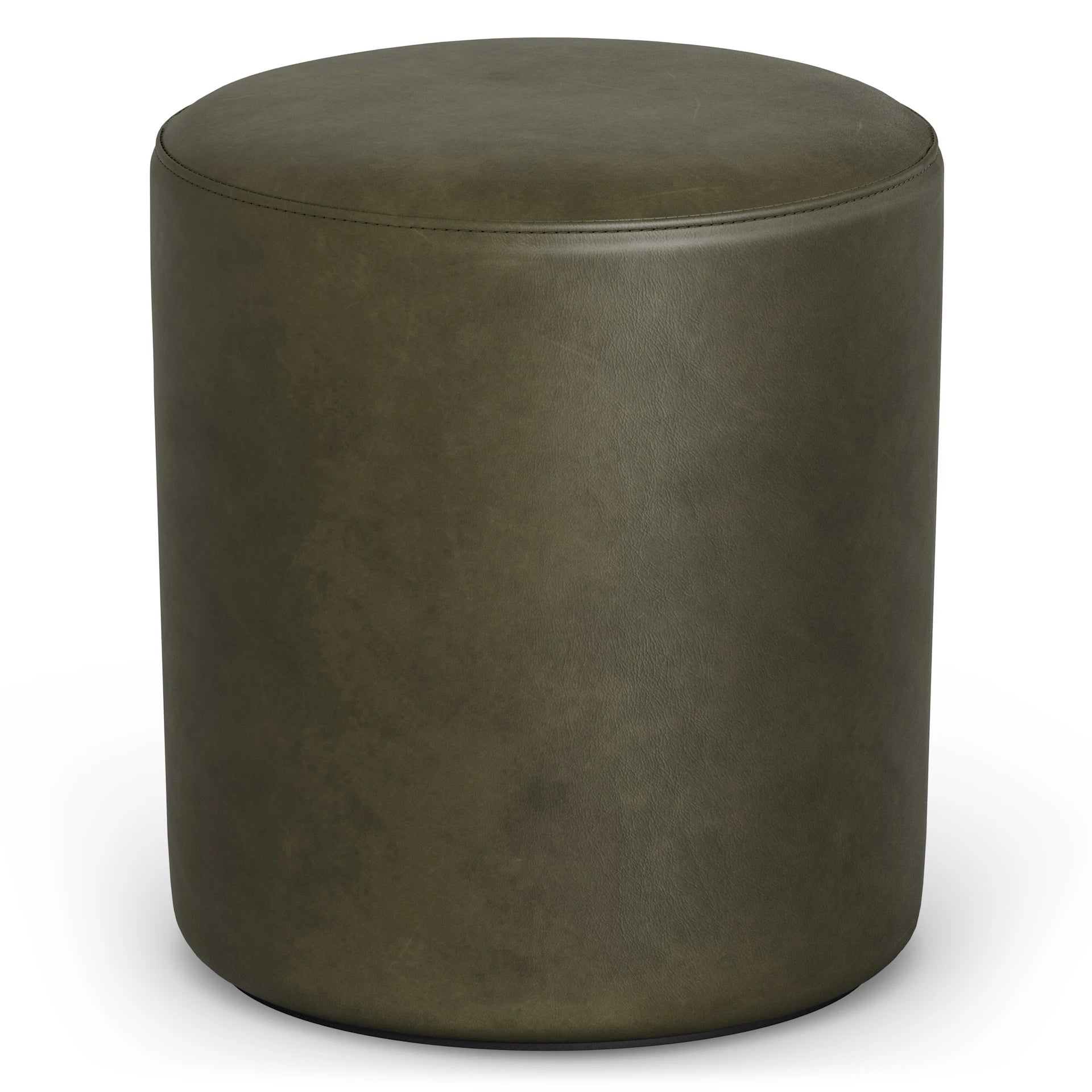 Cilo 16" Leather Ottoman