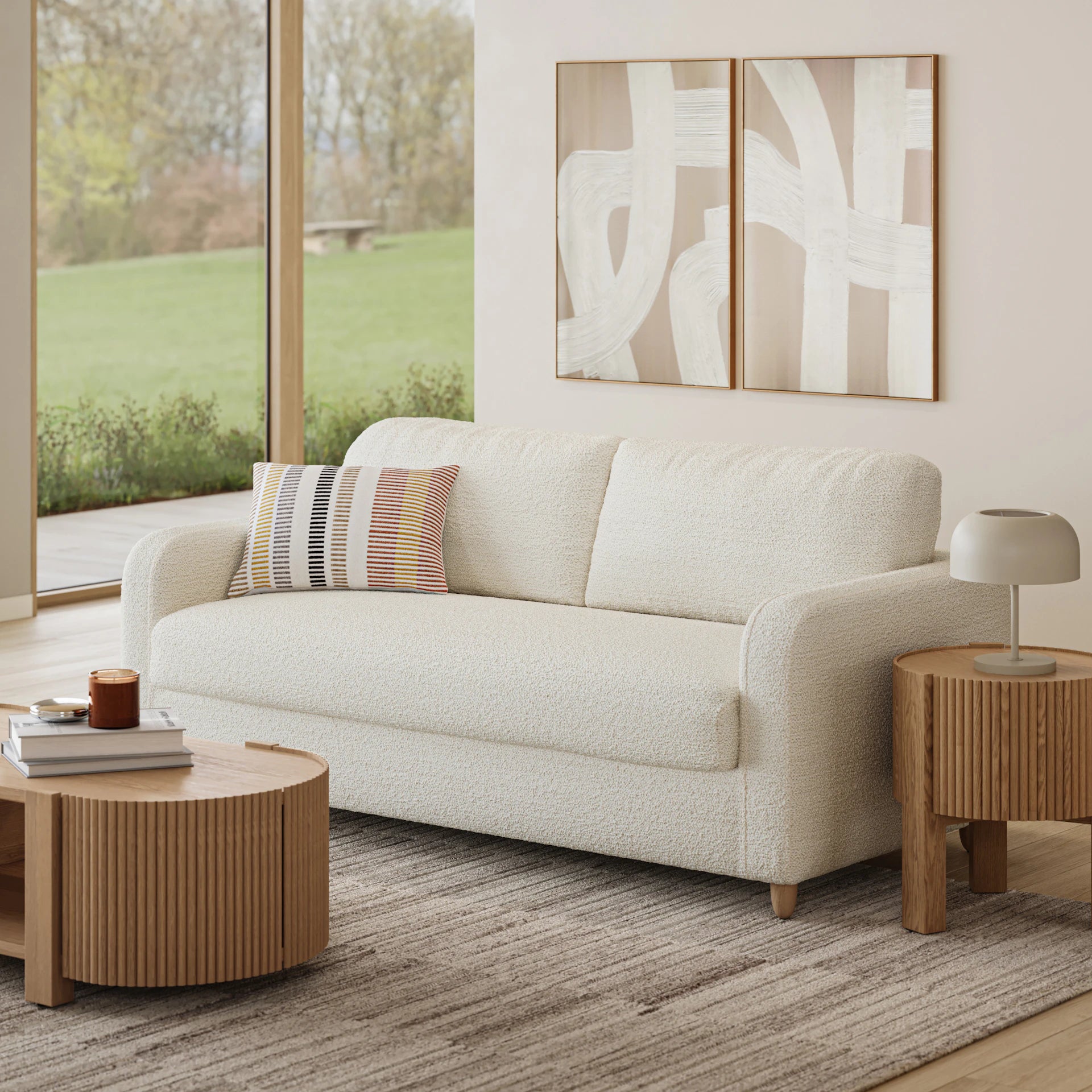Vati 80" Fabric Storage Sofa
