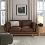 Timber 66.5" Leather Loveseat
