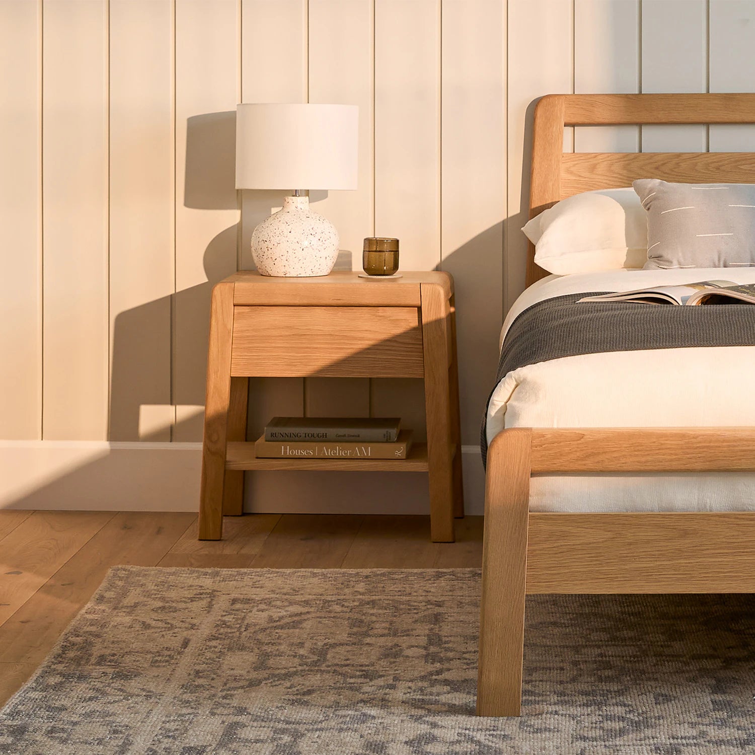 Ando Table Lamp - Waxen White