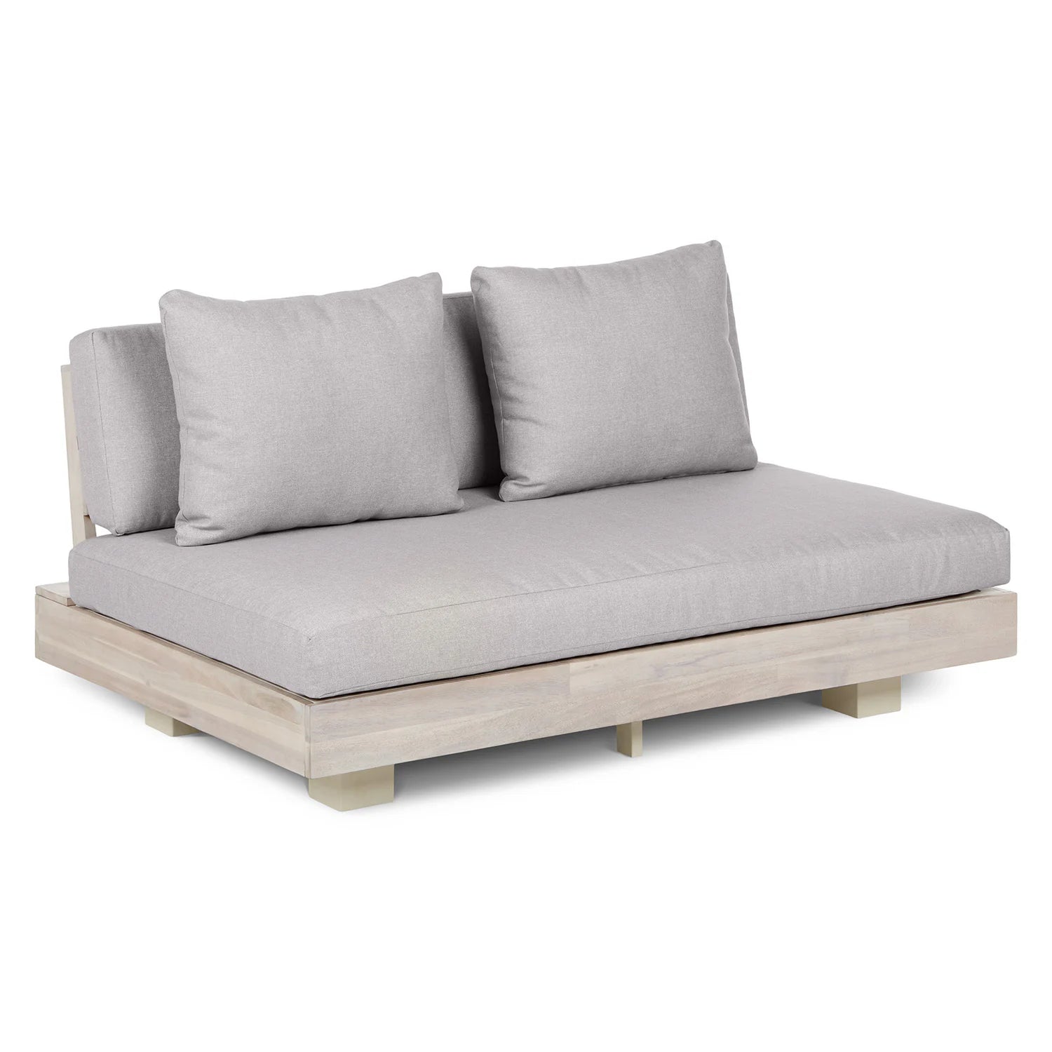 Lubek 50" Outdoor Low Loveseat