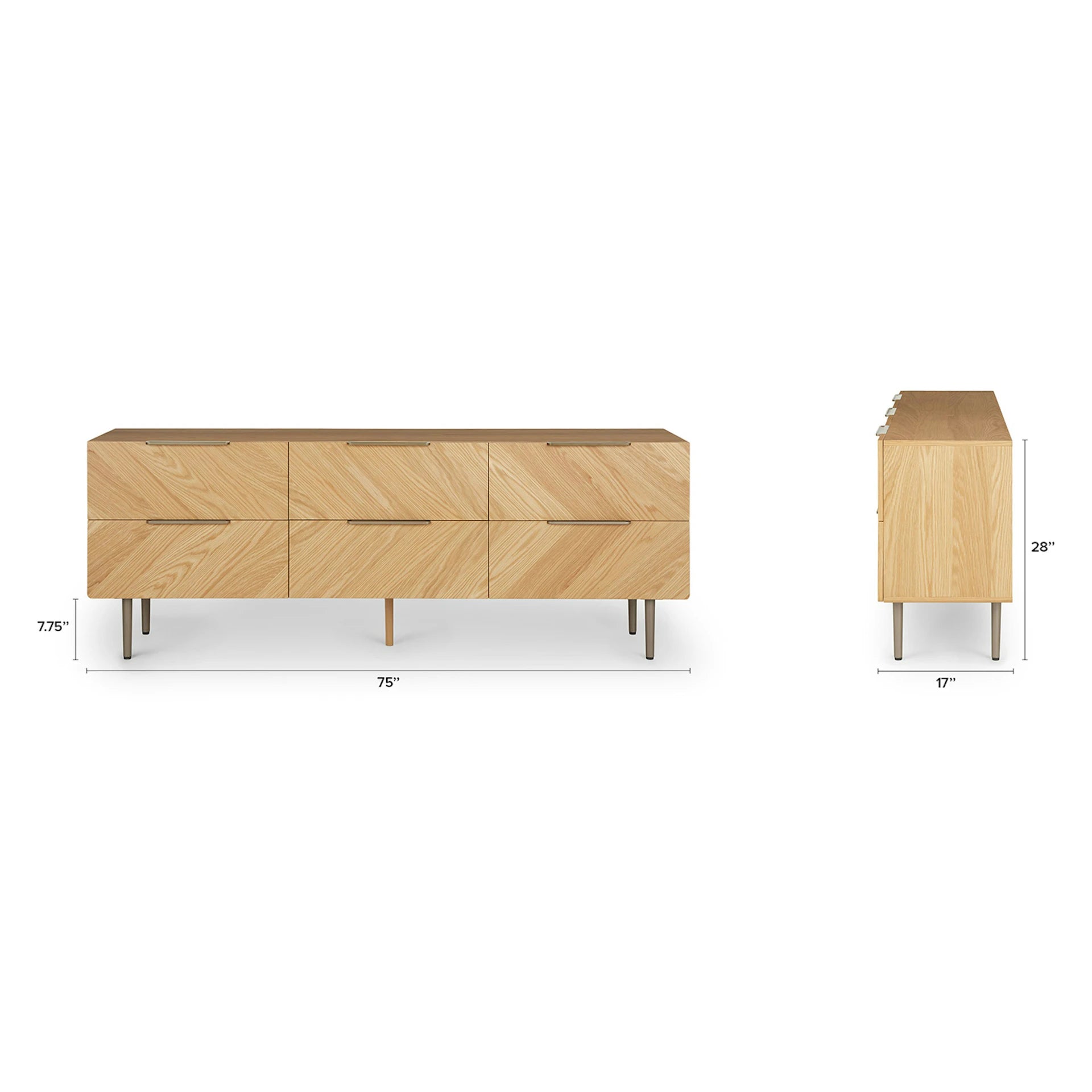Nera 6-Drawer Double Dresser