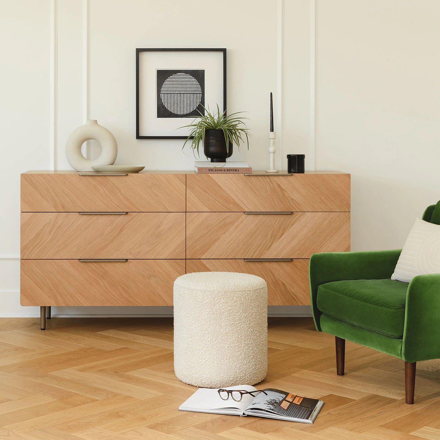 Nera 6-Drawer Double Dresser