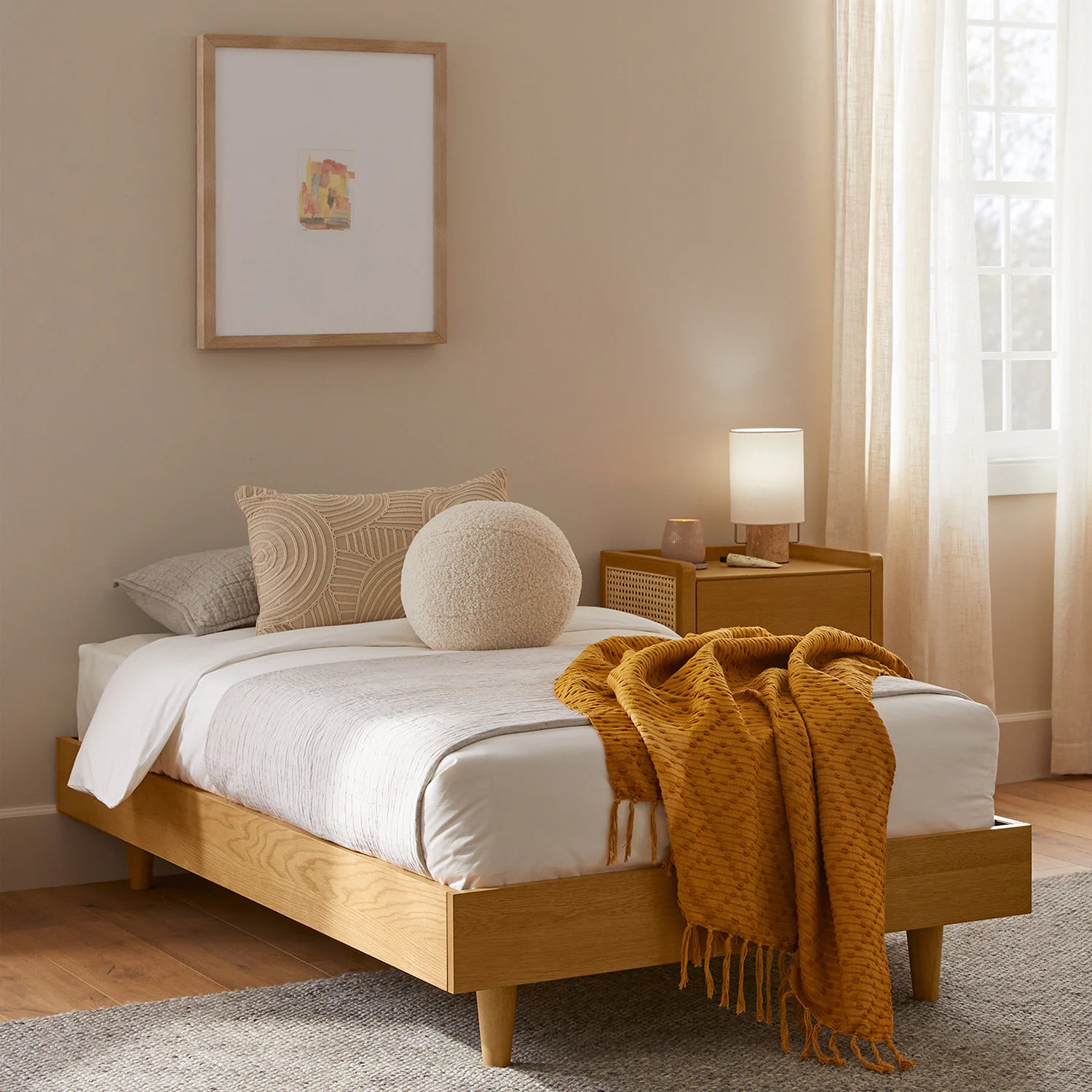 Truro Table Lamp - Travertine