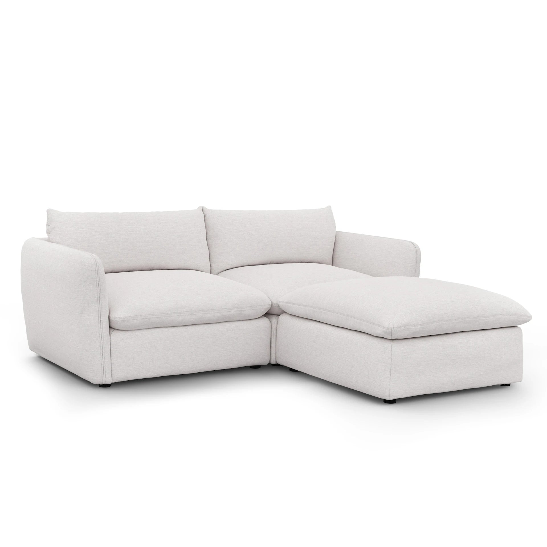 Leigh Fabric Reversible Storage Sectional