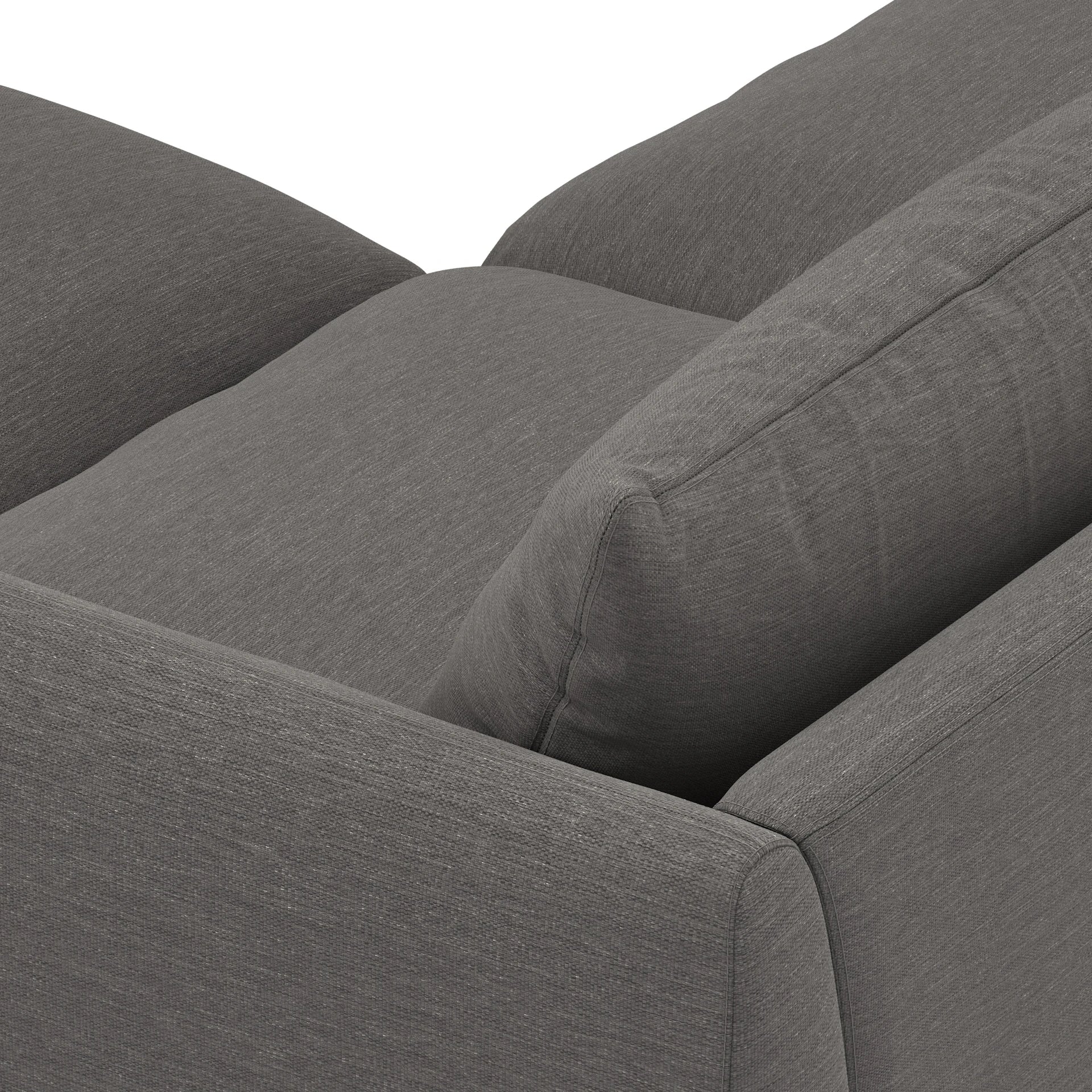 Leigh Fabric Reversible Storage Sectional
