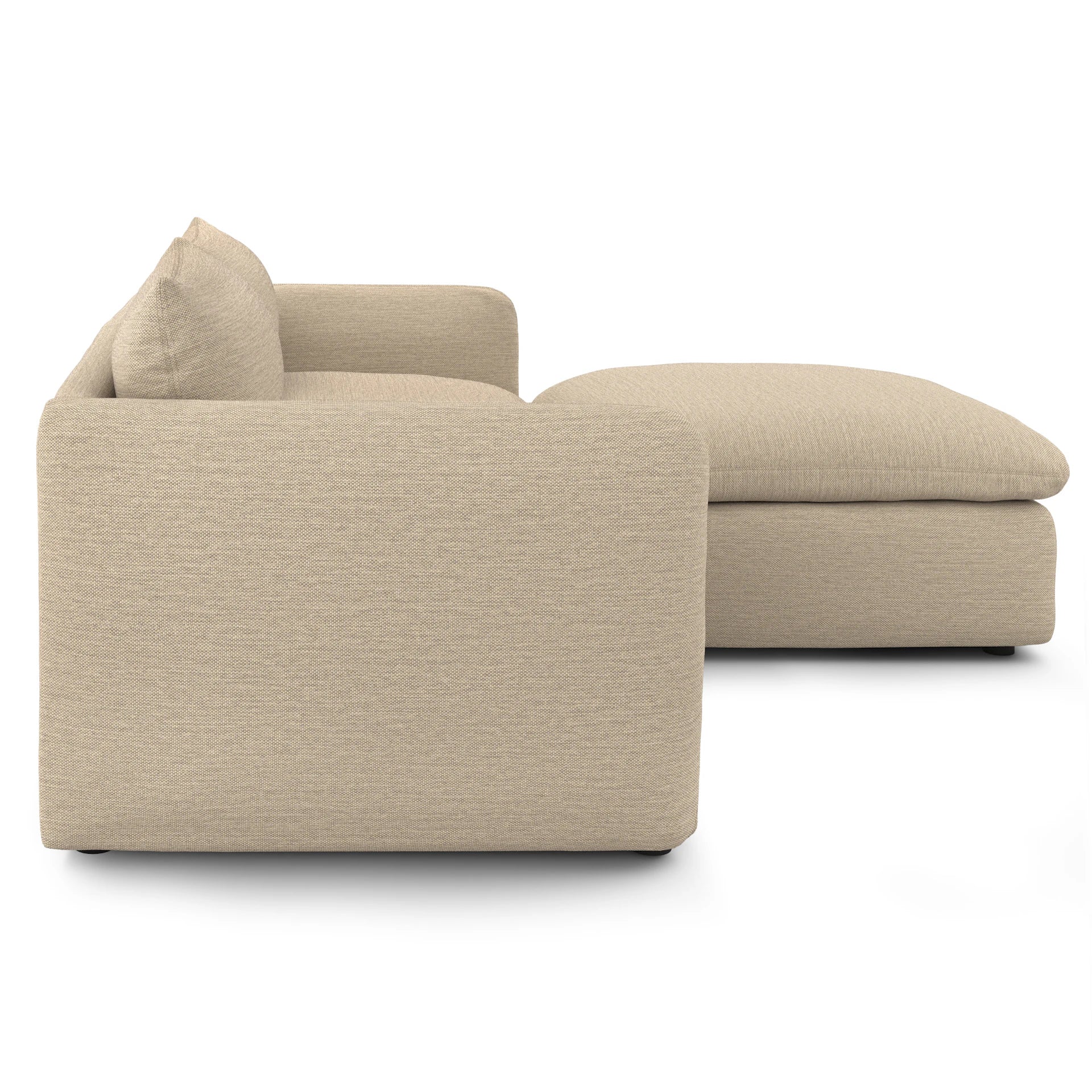 Leigh Fabric Reversible Storage Sectional