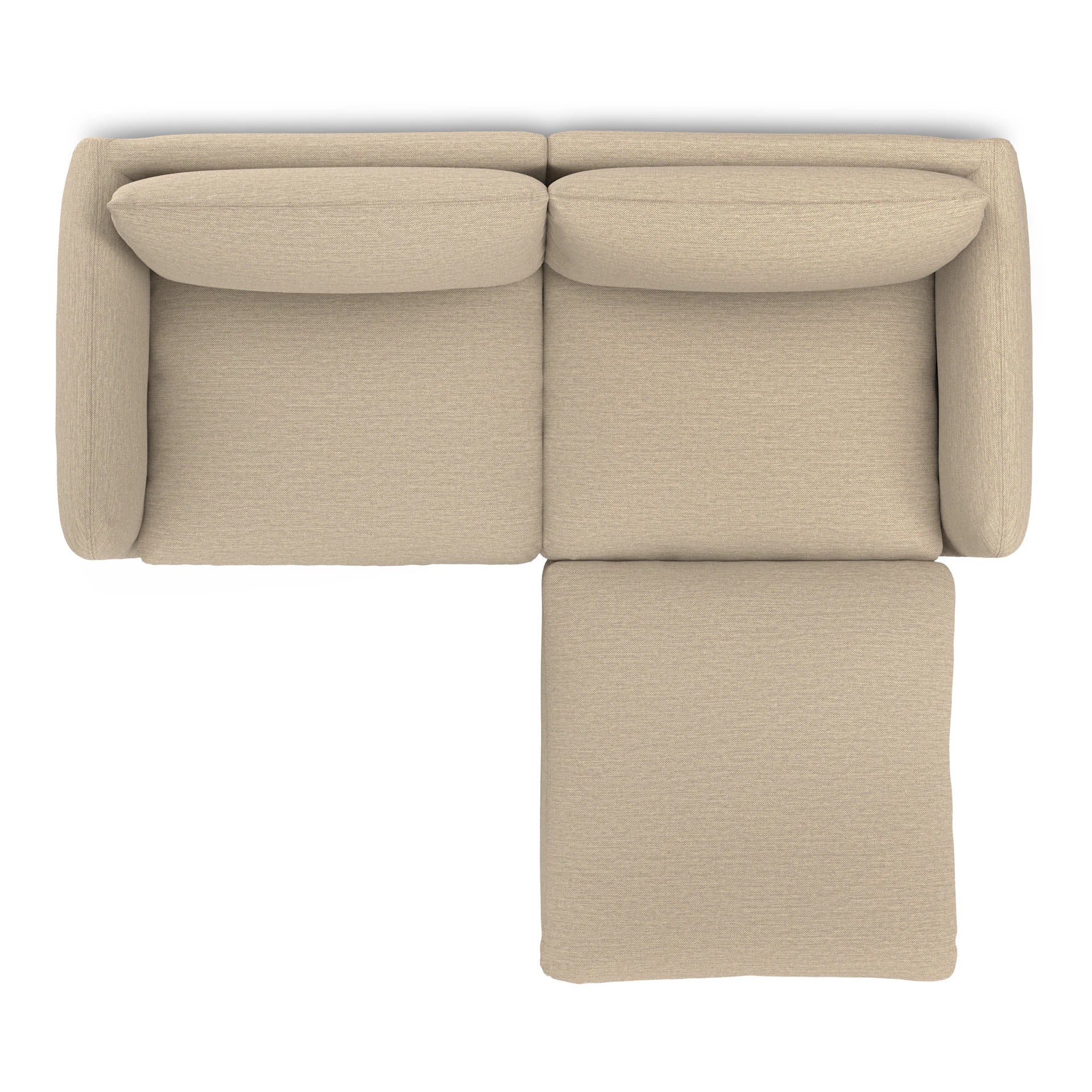 Leigh Fabric Reversible Storage Sectional