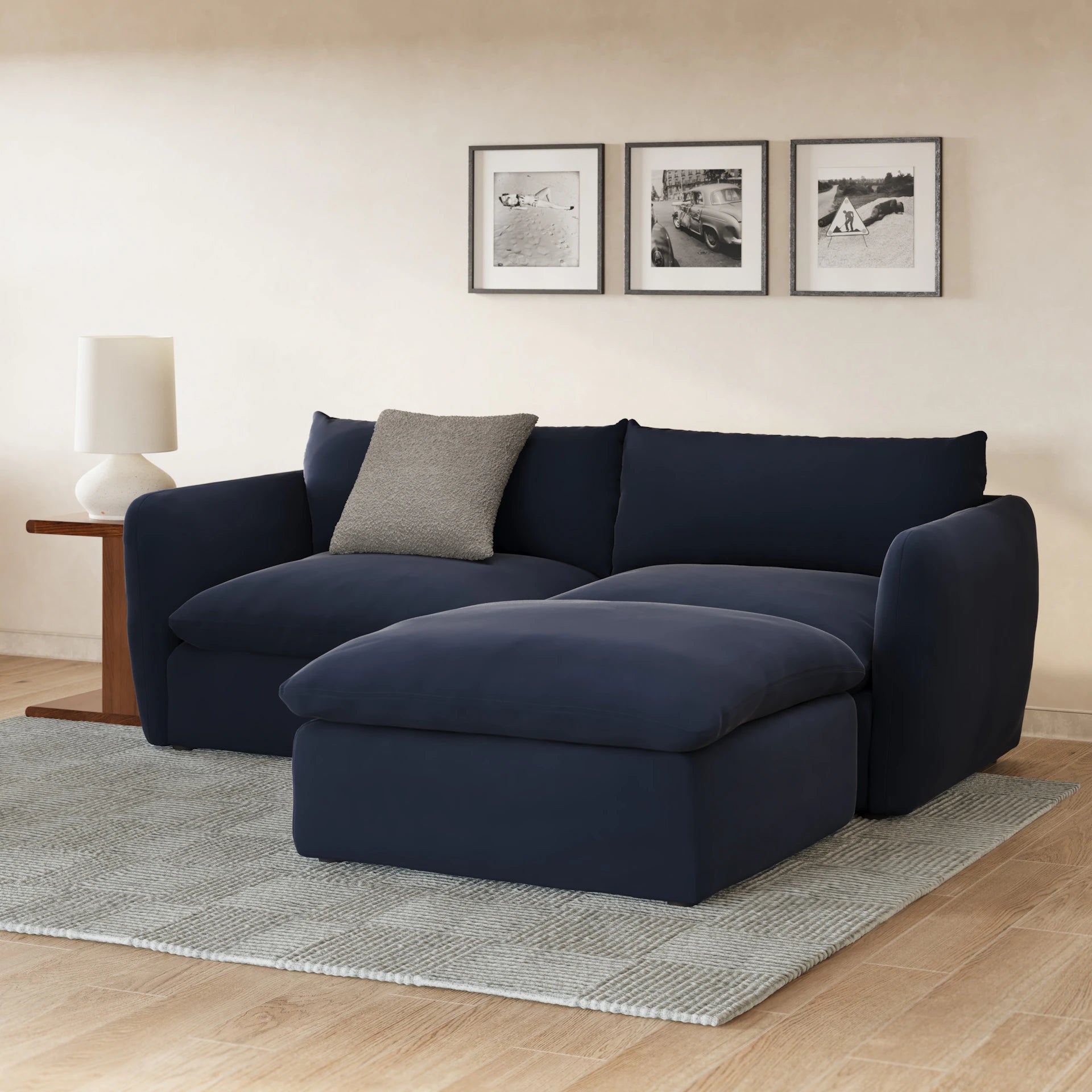 Leigh Velvet Modular Sectional
