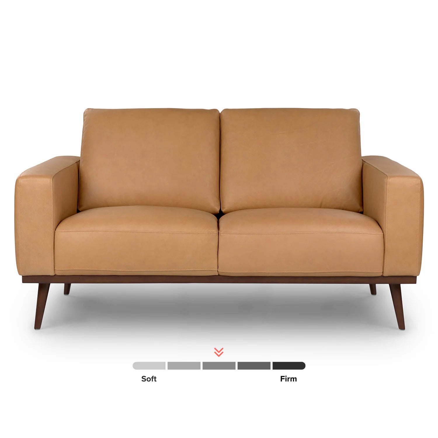 Rhett 63.5" Leather Loveseat