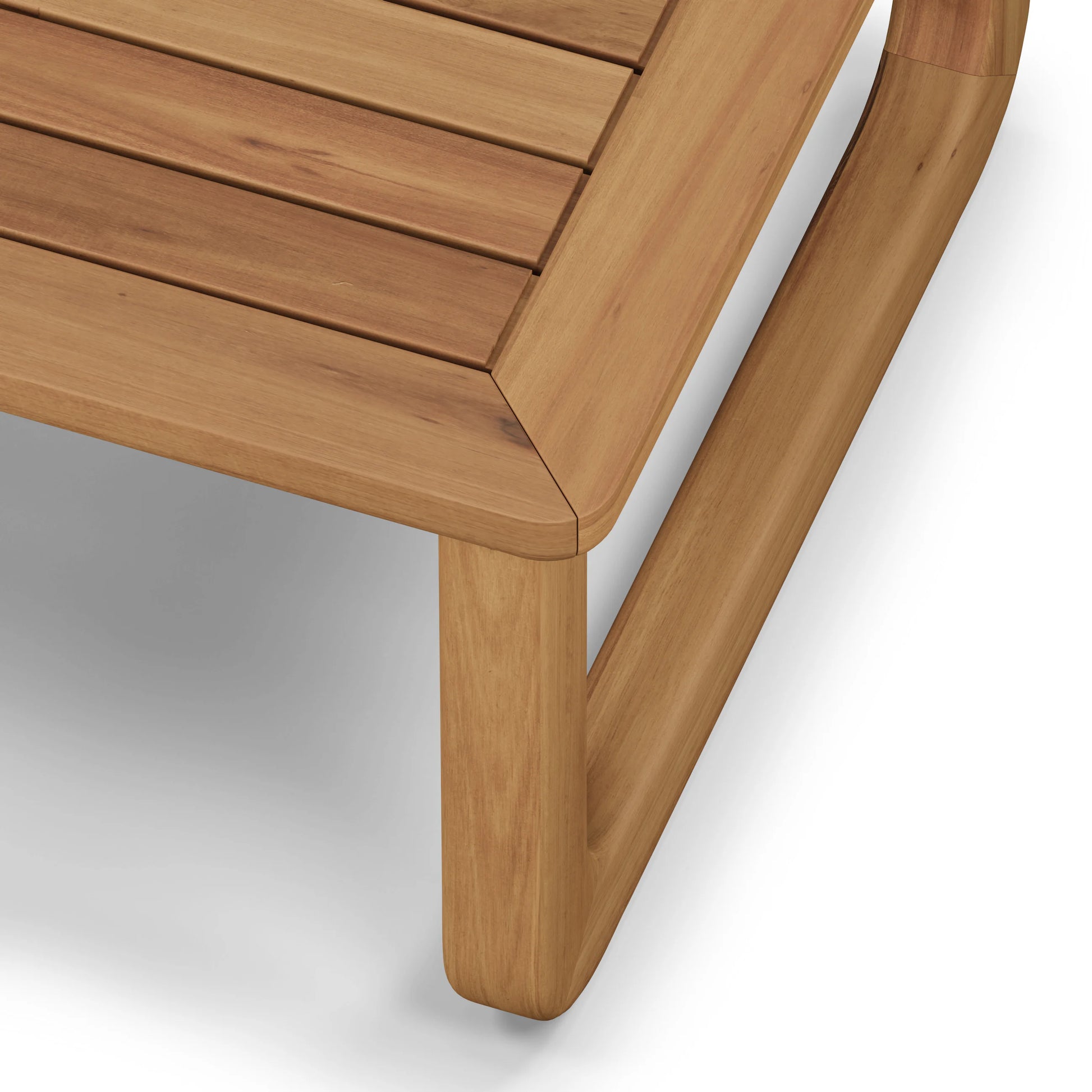 Laholm 43" Outdoor Coffee Table - Acacia