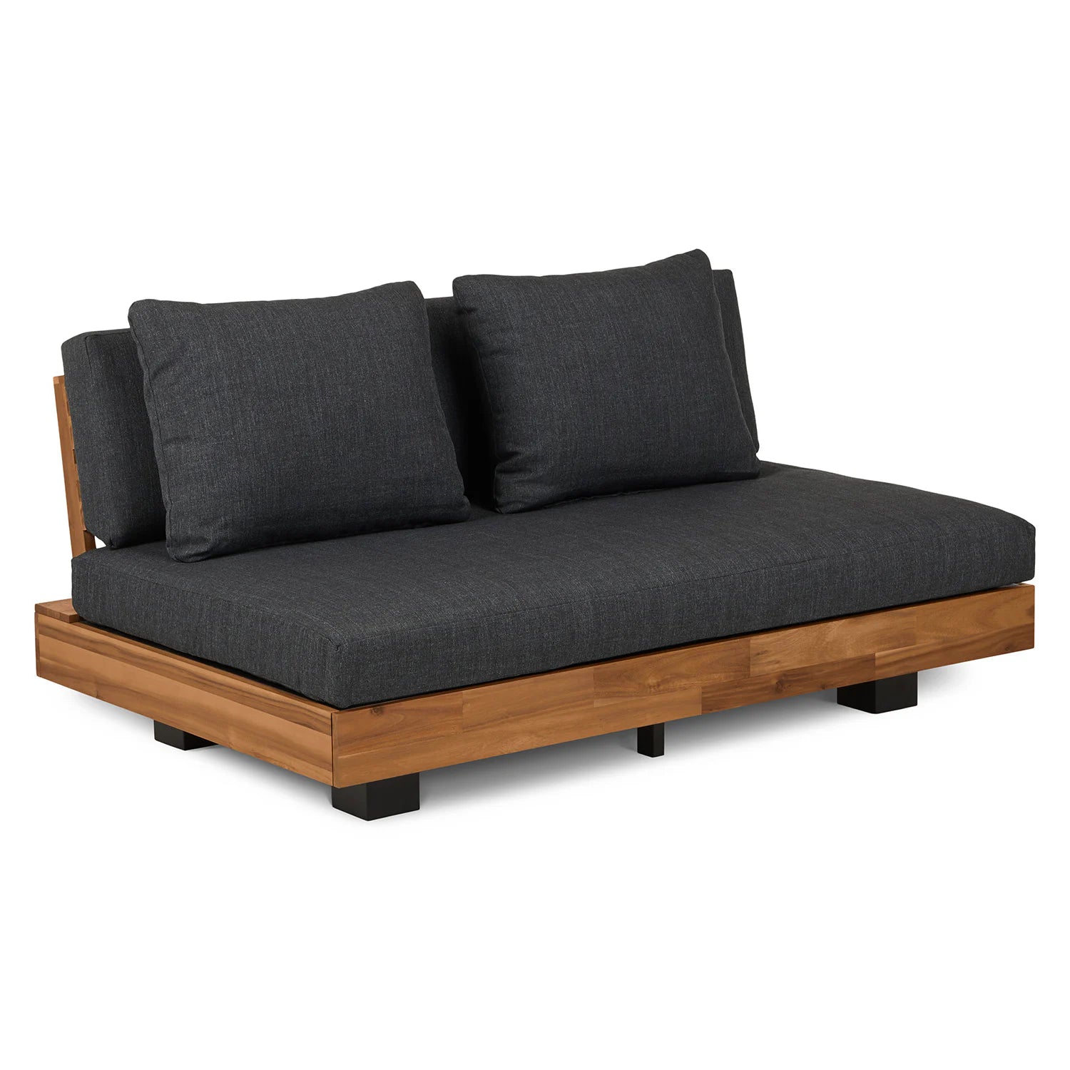 Lubek 50" Outdoor Low Loveseat