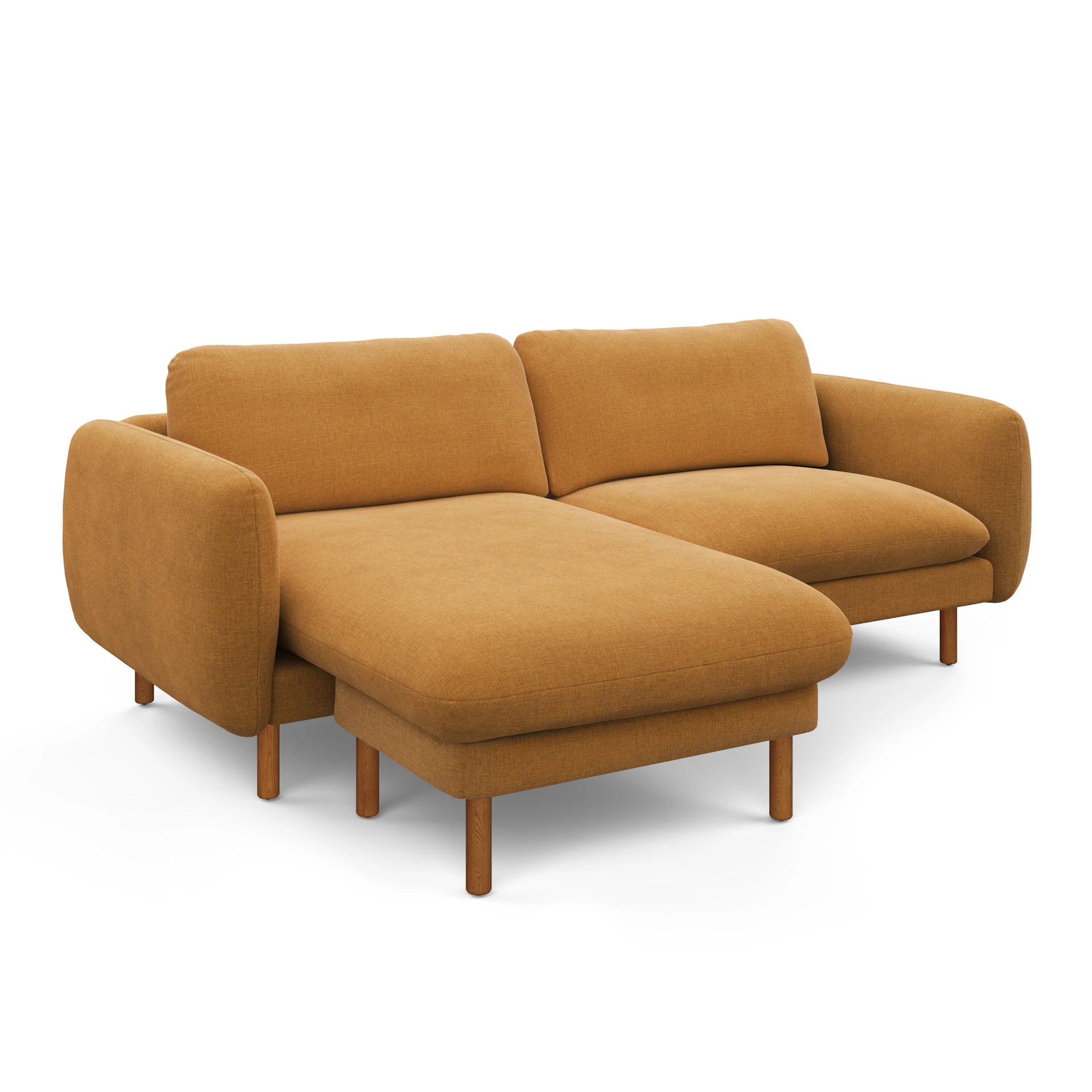 Sanders 85.5" Reversible Sectional - Hestia Gray